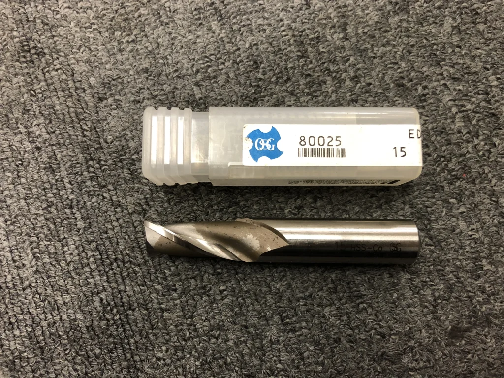 OSG/オーエスジー エンドミル 15-Hss / OSG 2-Flute Square End Mill 15-Hss TR210208