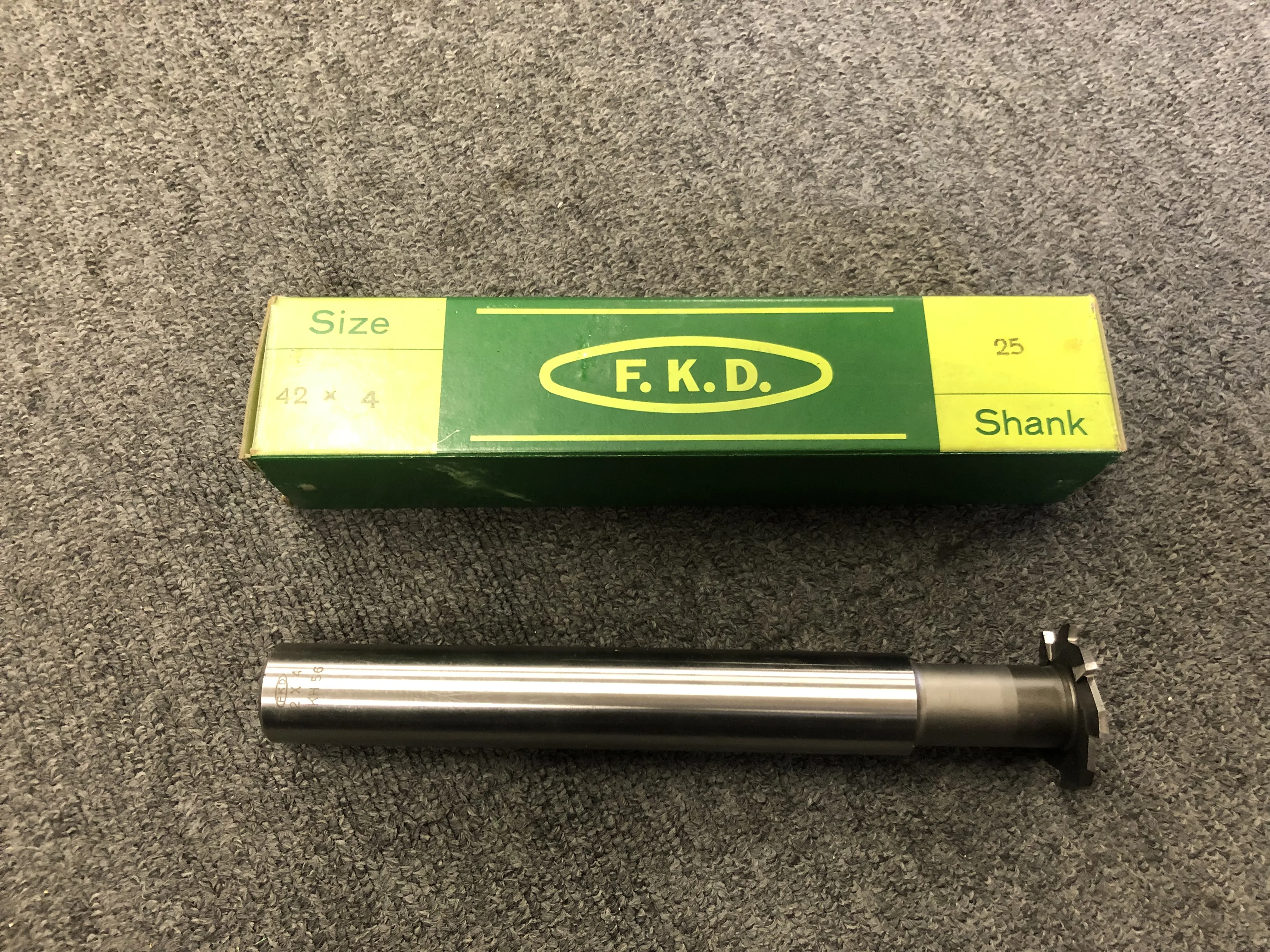 フクダ精工 FKD Tスロットカッター SKH56シリーズ 42ｘ4 / FUKUDA SEIKO (FKD) T-Slot Cutter SKH56シリーズ 42ｘ4 TR210217