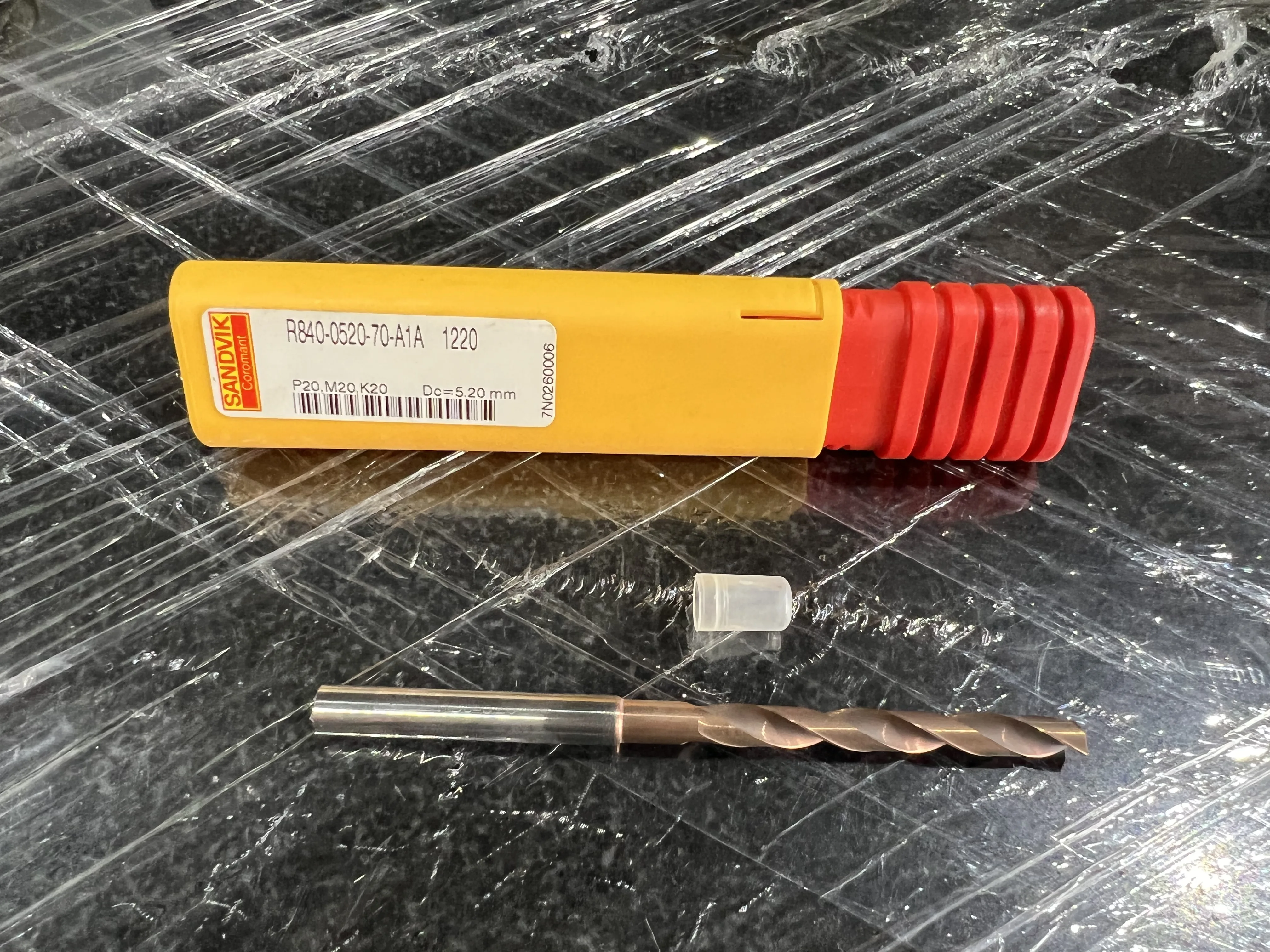 SANDVIK/サンドビック コロミルプルーラ R840-0520-70-A1A 1220 / SANDVIK CoroDrill Delta-C R840 Solid Carbide Drill R840-0520-70-A1A 1220 TR220042