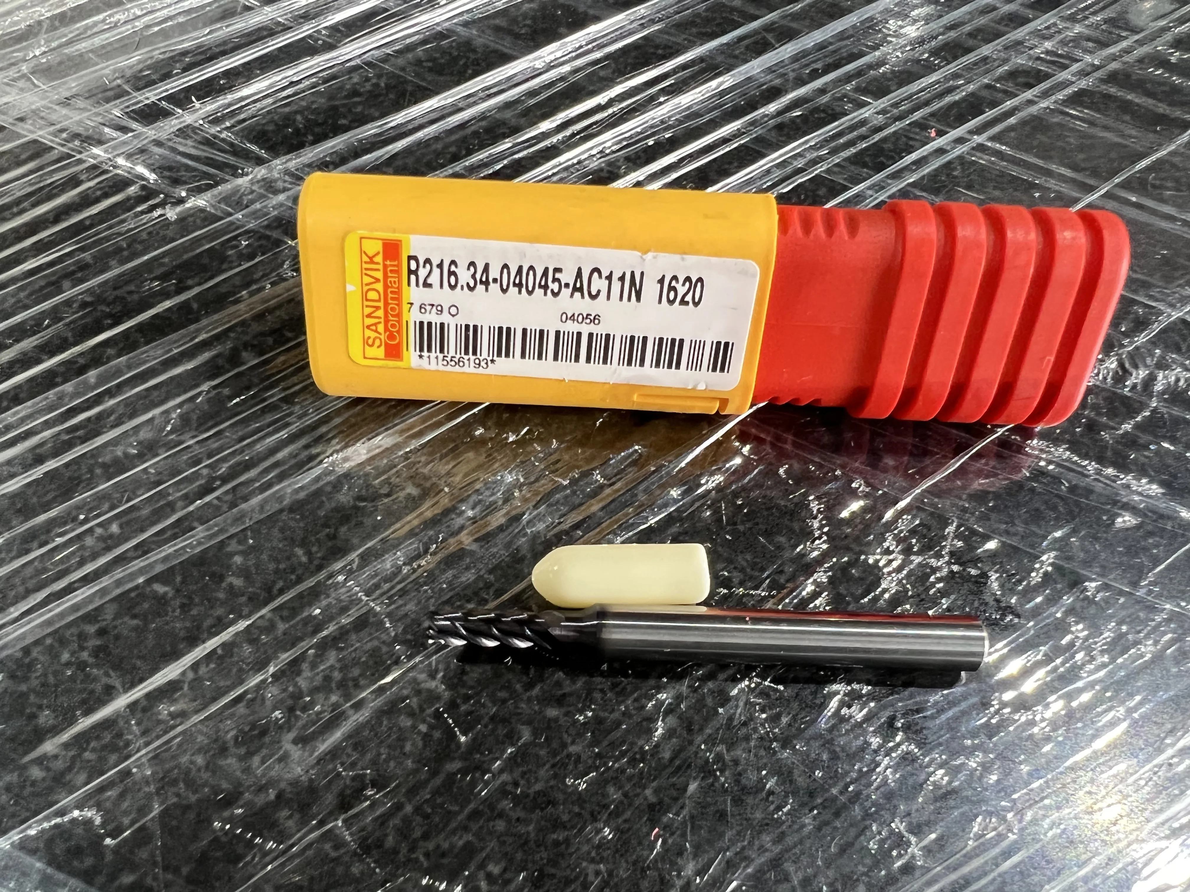 SANDVIK/サンドビック コロミルプルーラ R216.34-04045-AC11N 1620 / SANDVIK CoroMill Plura 4-Flute Square End Mill R216.34-04045-AC11N 1620 TR220048