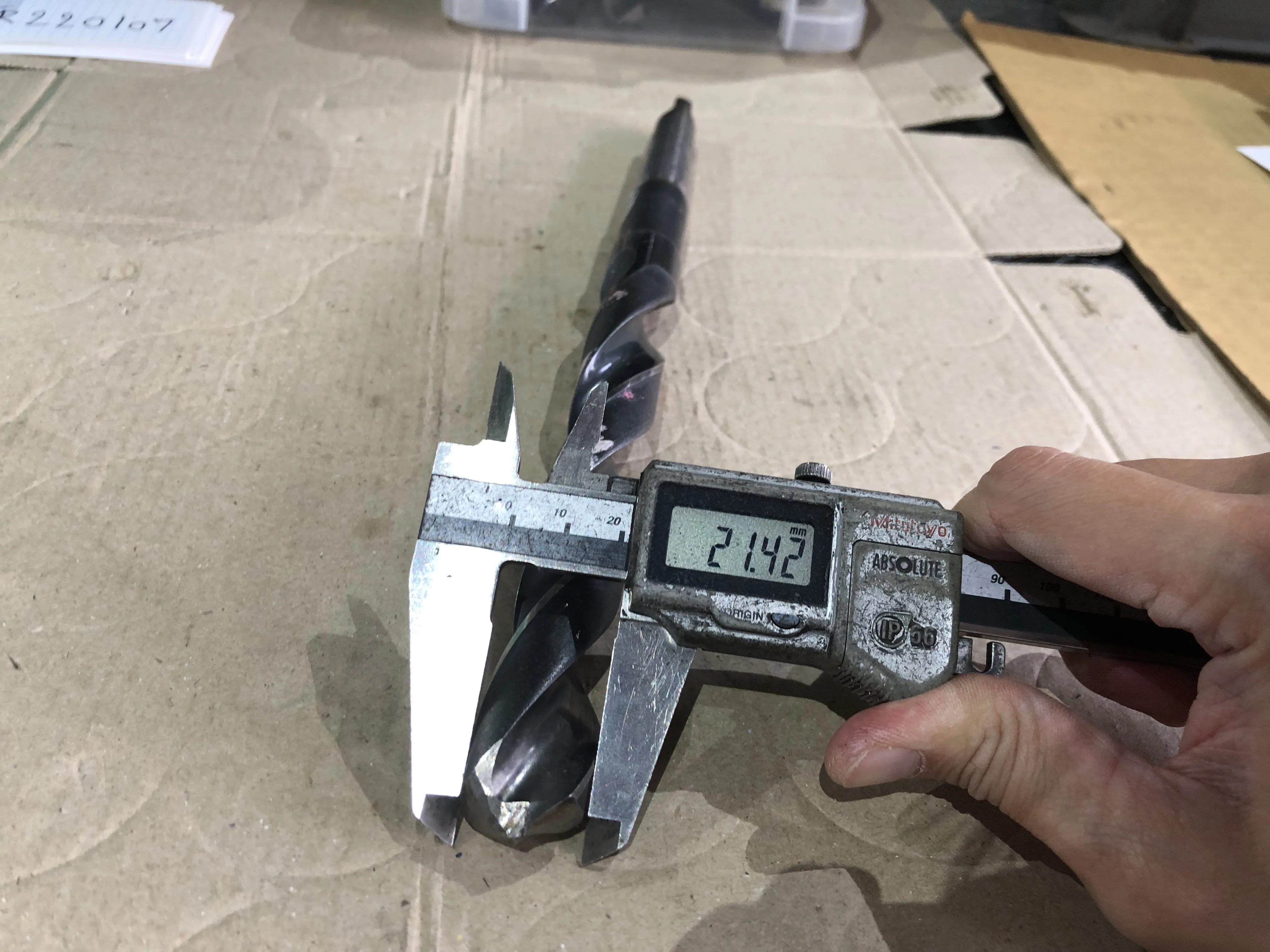 テーパーシャンクドリル 21.5 SKH / Taper Shank Drill 21.5 SKH TR220106