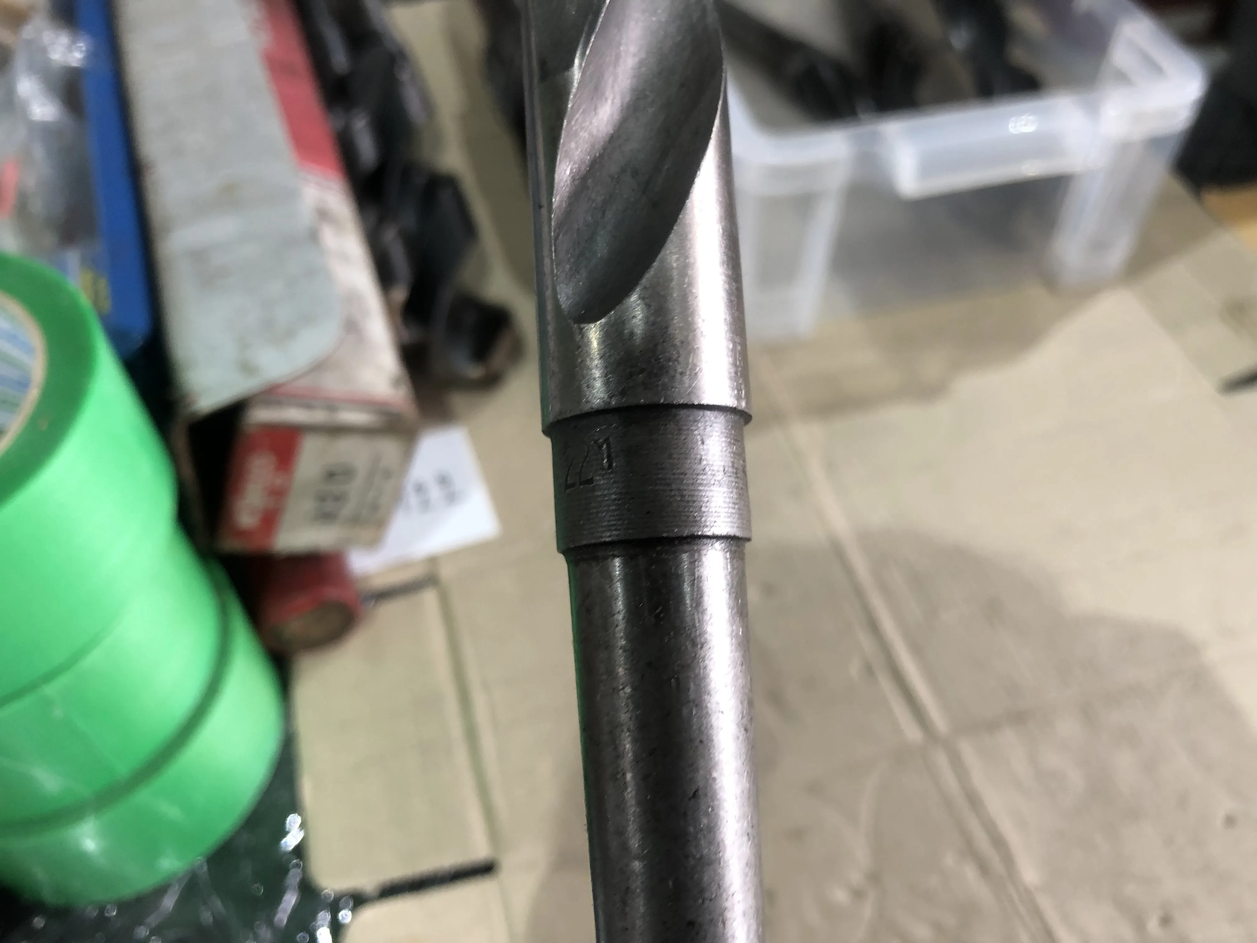 テーパーシャンクドリル Φ22mm / Taper Shank Drill Φ22mm TR220121