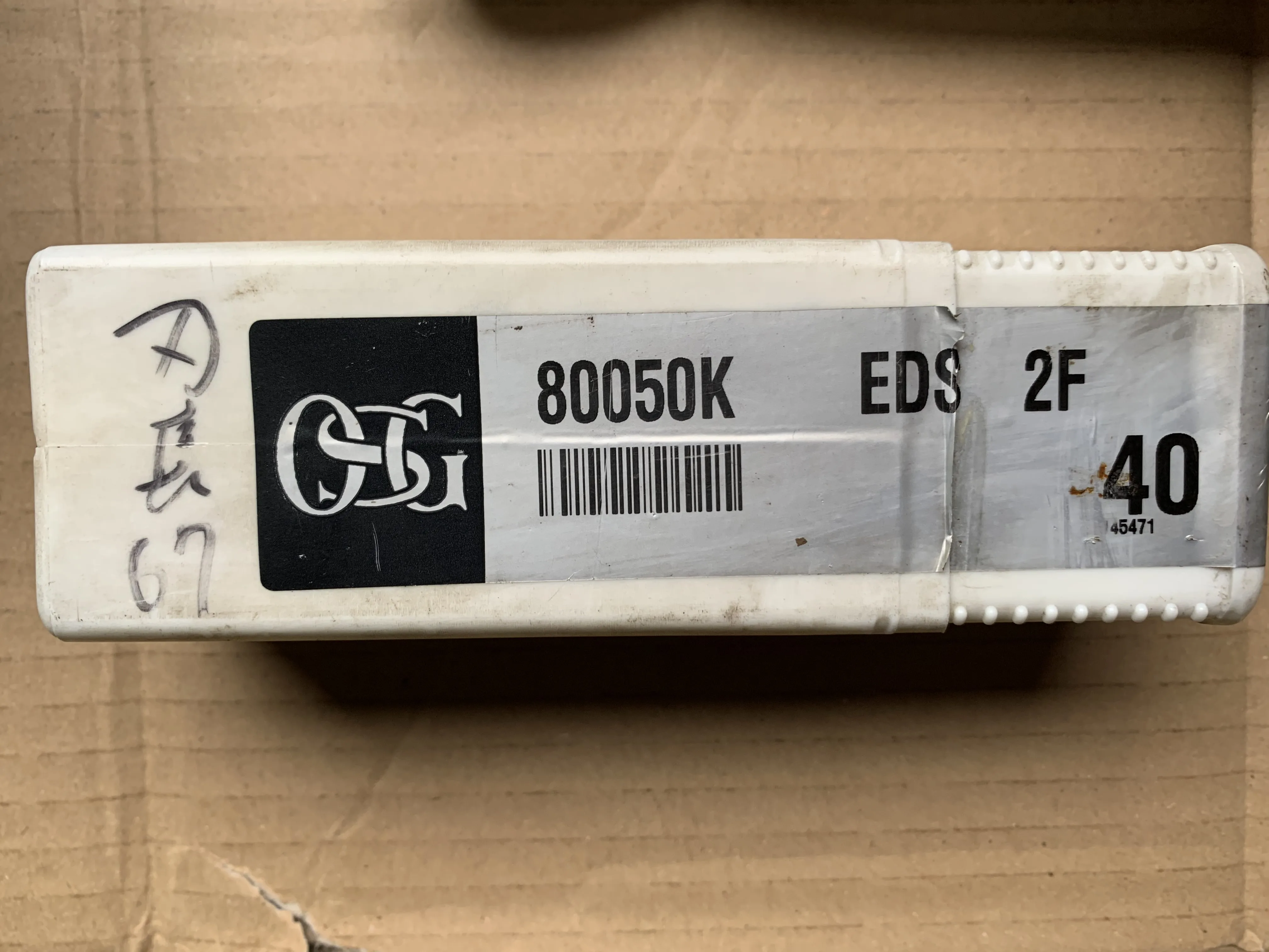 OSG/オーエスジー エンドミル 40 HSS-Co (2枚刃) / OSG 2-Flute Square End Mill 40 HSS-Co (2枚刃) TR220133
