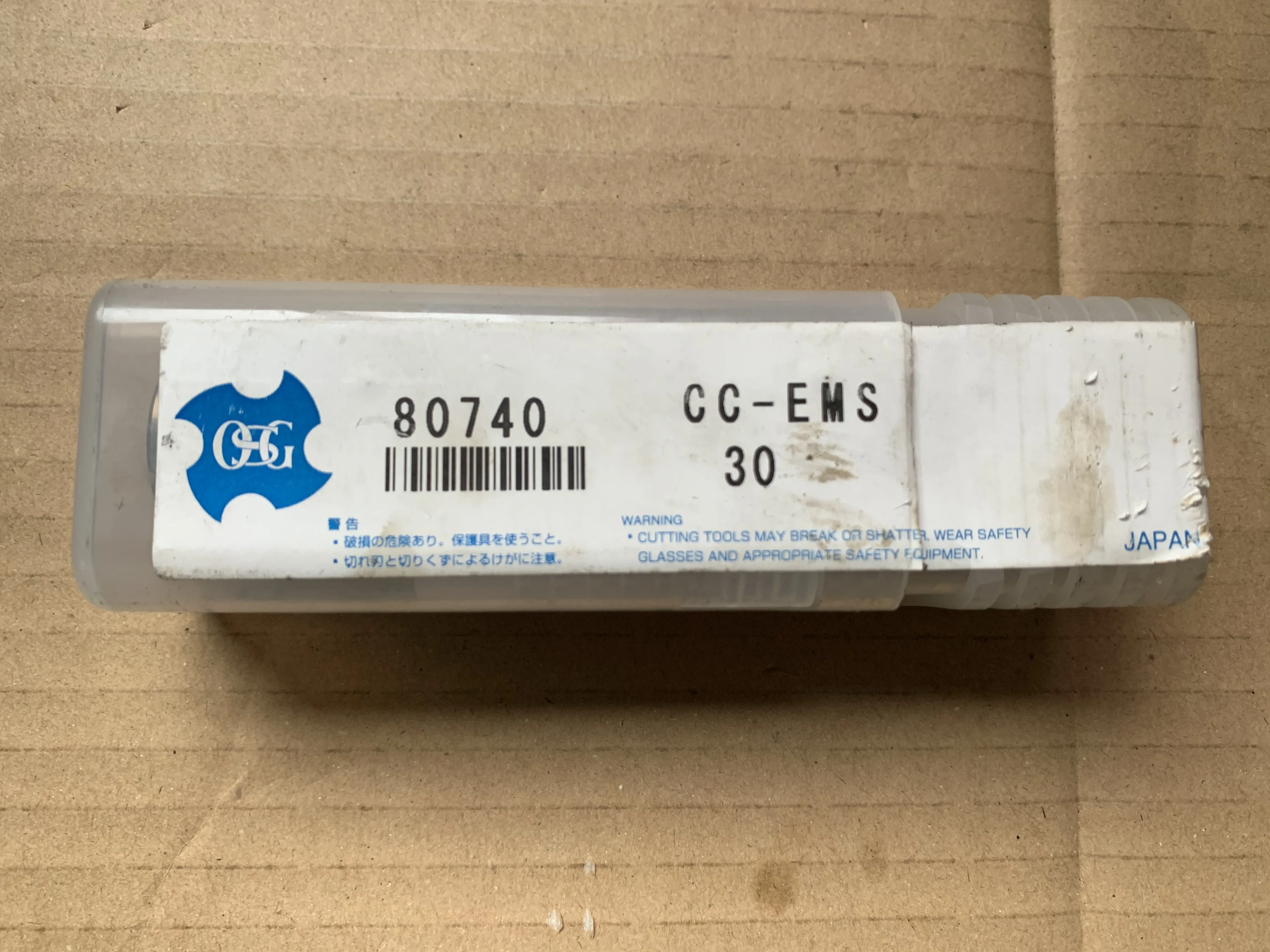 OSG/オーエスジー エンドミル 30 HSS-Co (4枚刃) / OSG 4-Flute Square End Mill 30 HSS-Co (4枚刃) TR220135