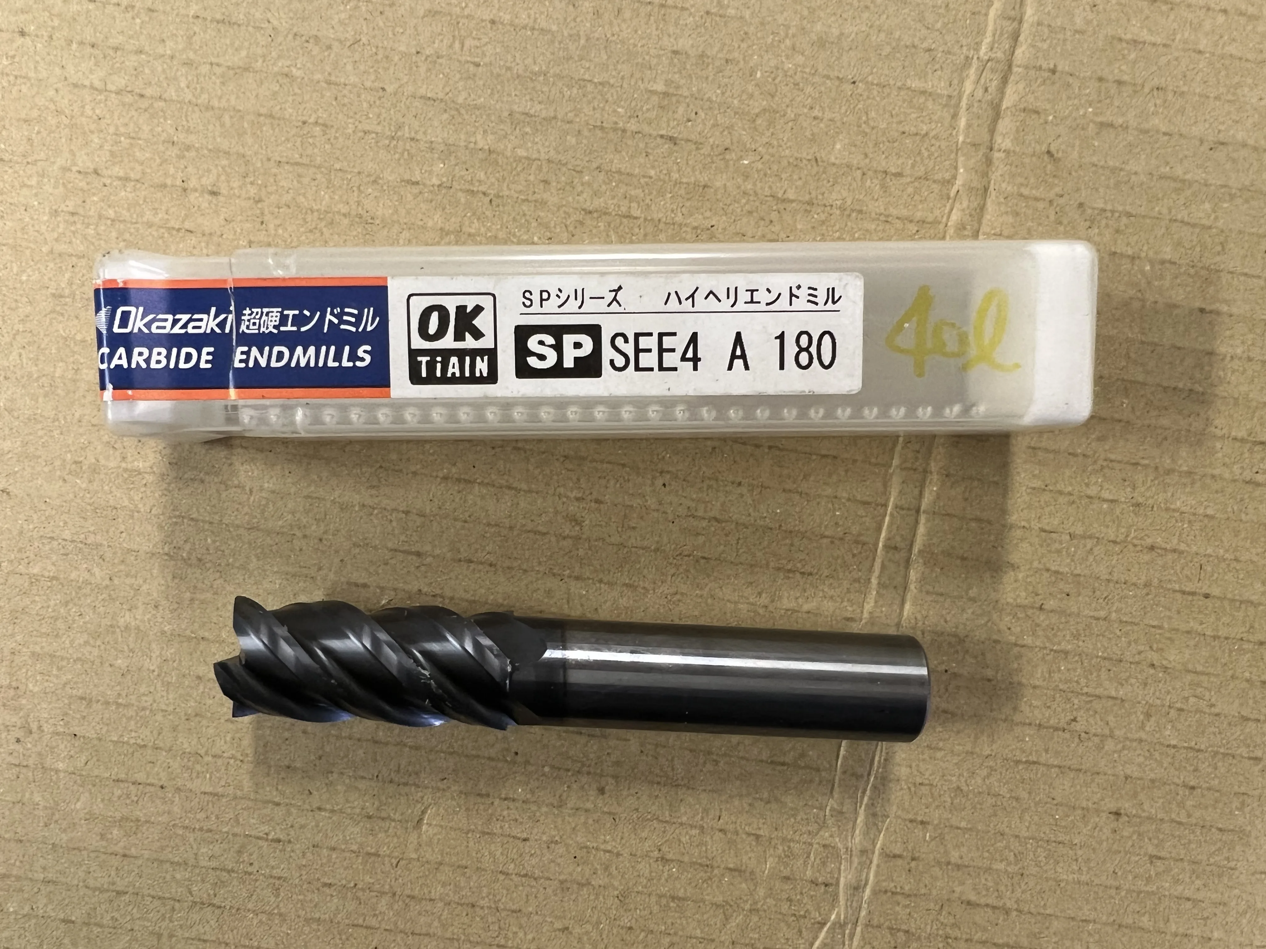 岡崎精工 ハイヘリエンドミル SP SEE4A / OKAZAKI SEIKO High Helix End Mill SP SP SEE4A TR220283