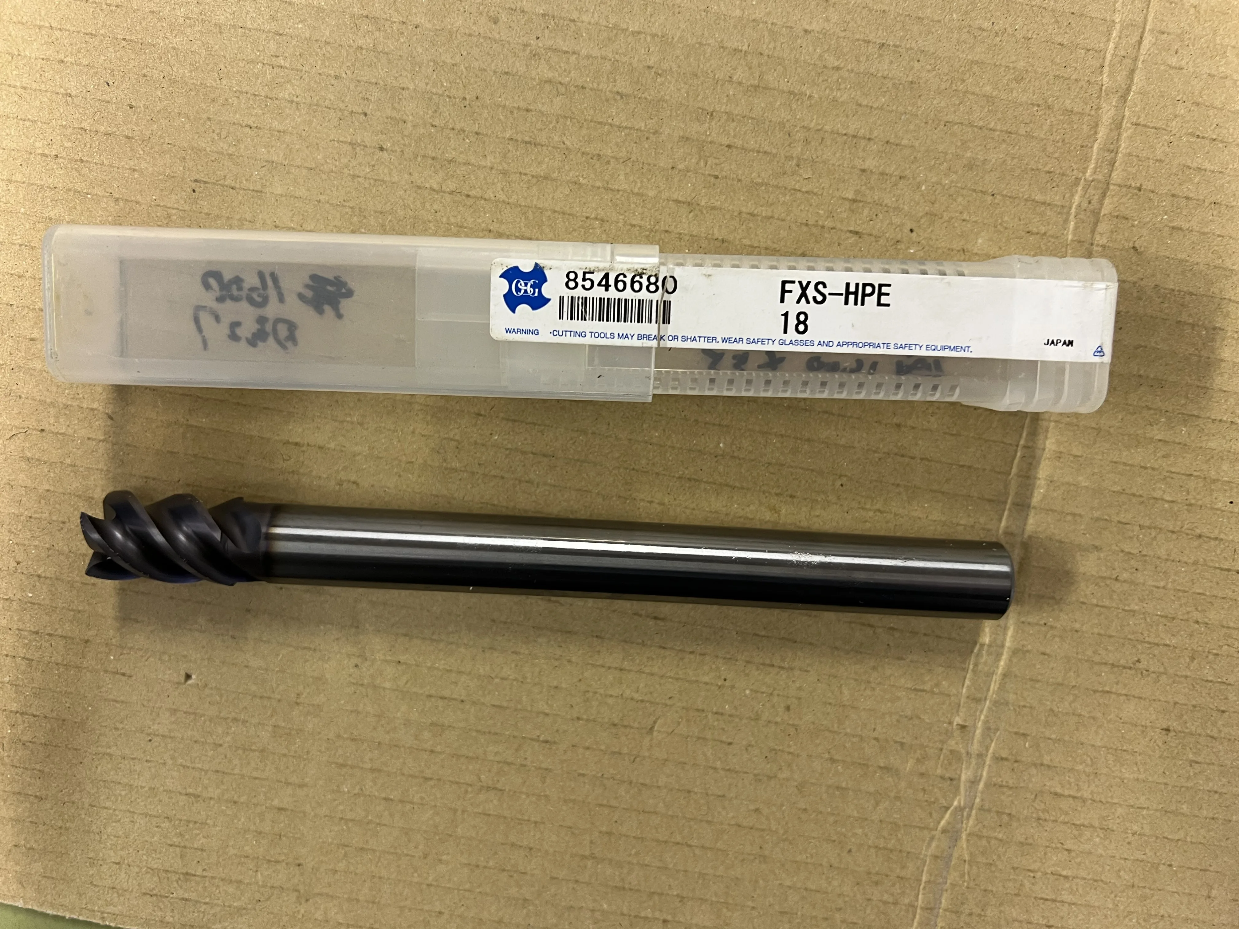 OSG/オーエスジー 超硬エンドミル FXS-HPE / OSG Carbide End Mill FXS-HPE TR220284