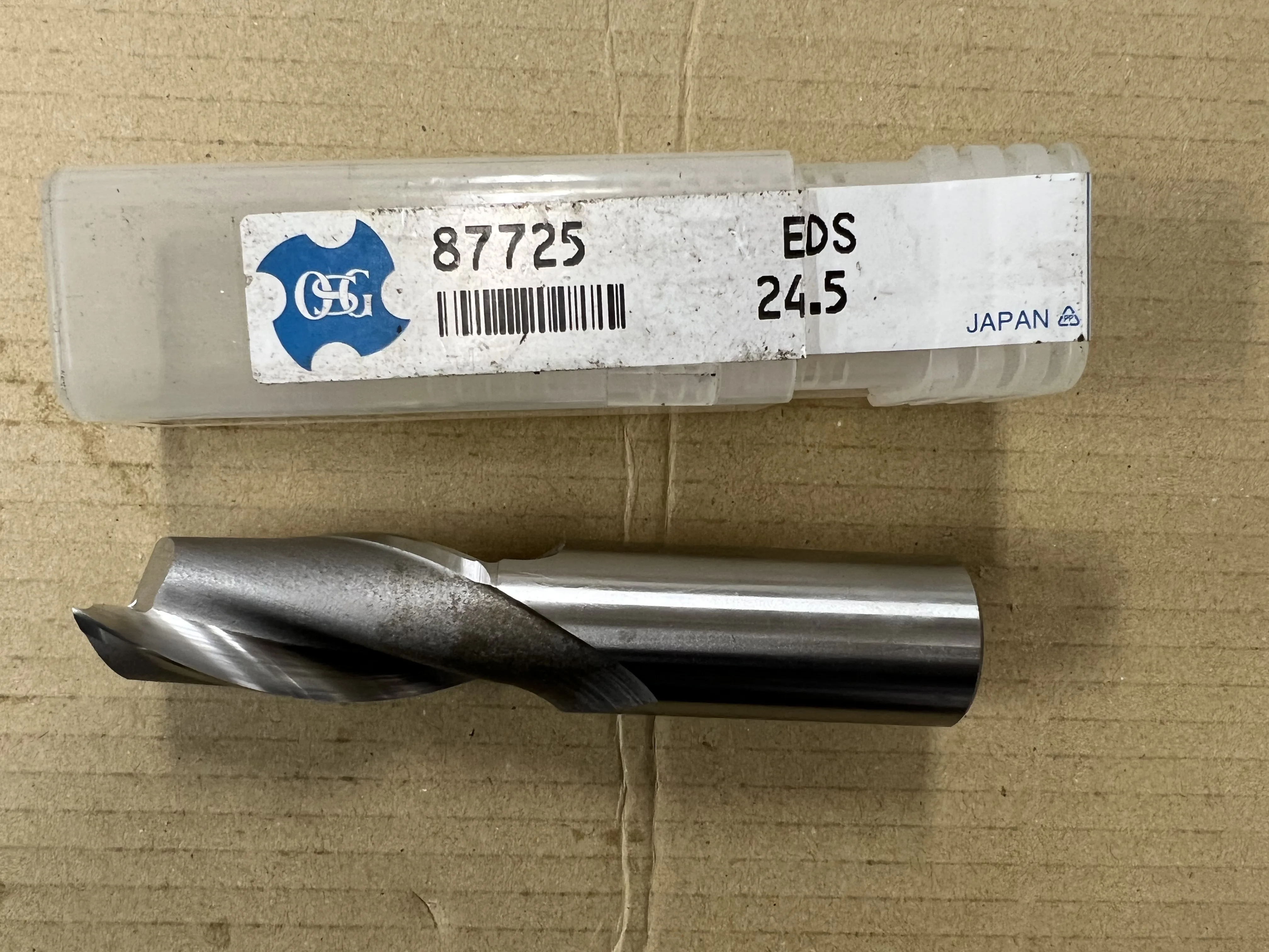 OSG/オーエスジー コバルトハイススクエアエンドミル 2刃 EDS / OSG 2-Flute Square End Mill EDS TR220289