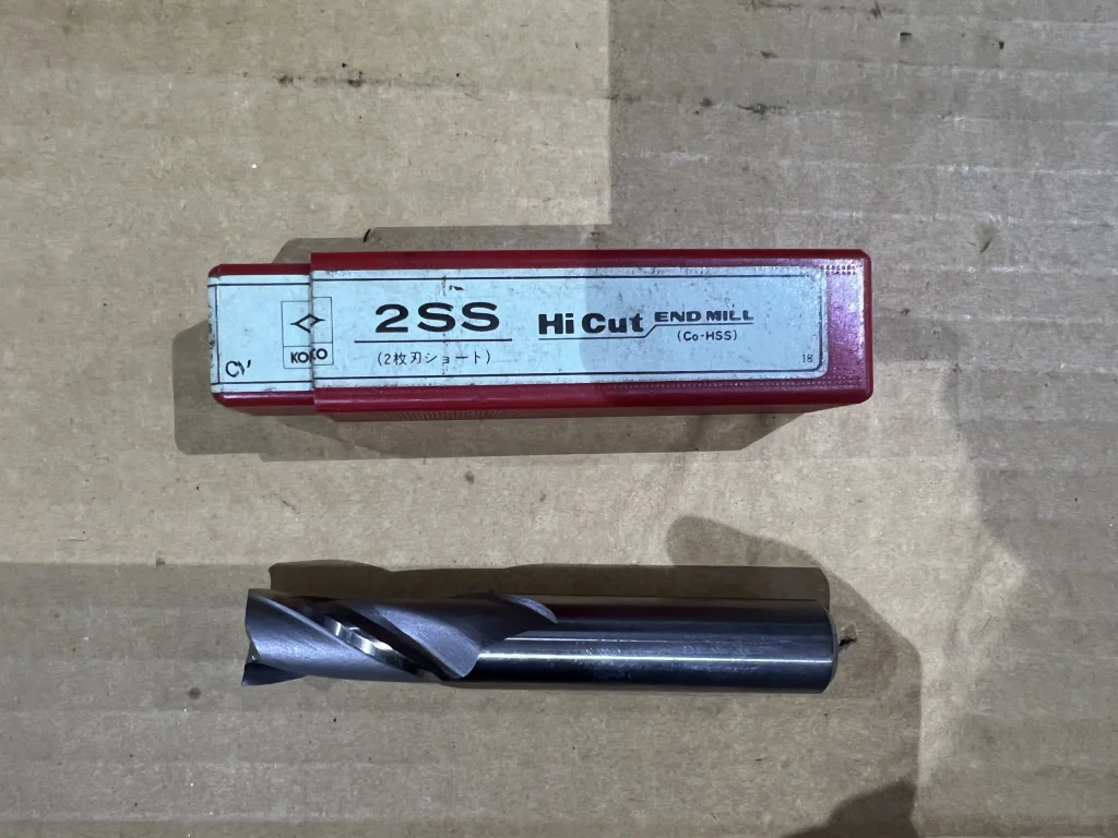 KOBELCO/神戸製鋼所 2枚刃汎用エンジン 2SS / KOBELCO/KOBE STEEL 2-Flute Short Hi-Cut End Mill 2SS TR220297