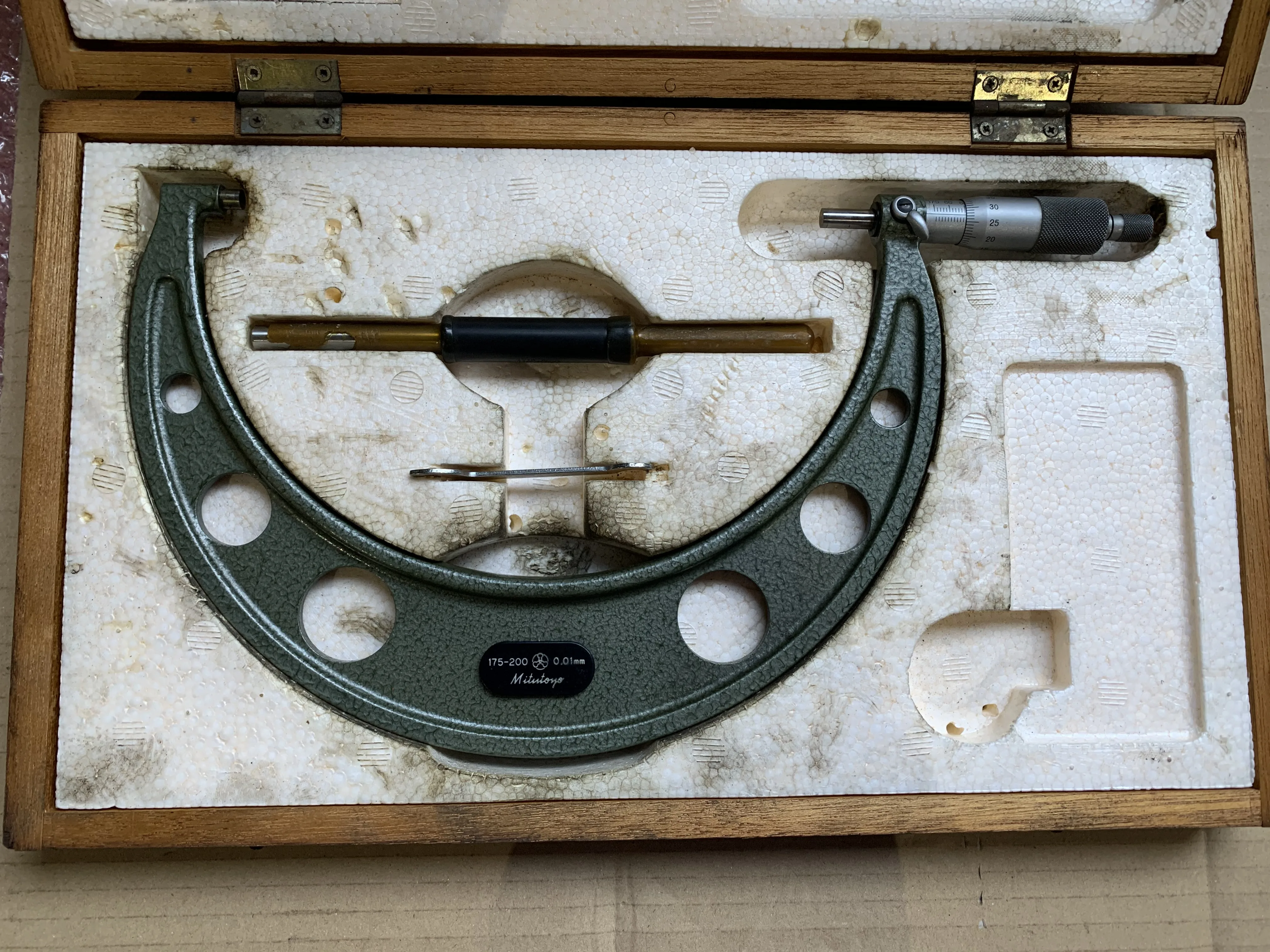 ミツトヨ/三豊製作所 外側マイクロメーター 測定範囲：175-200mm / MITUTOYO Outside Micrometer 測定範囲：175-200mm TX220444