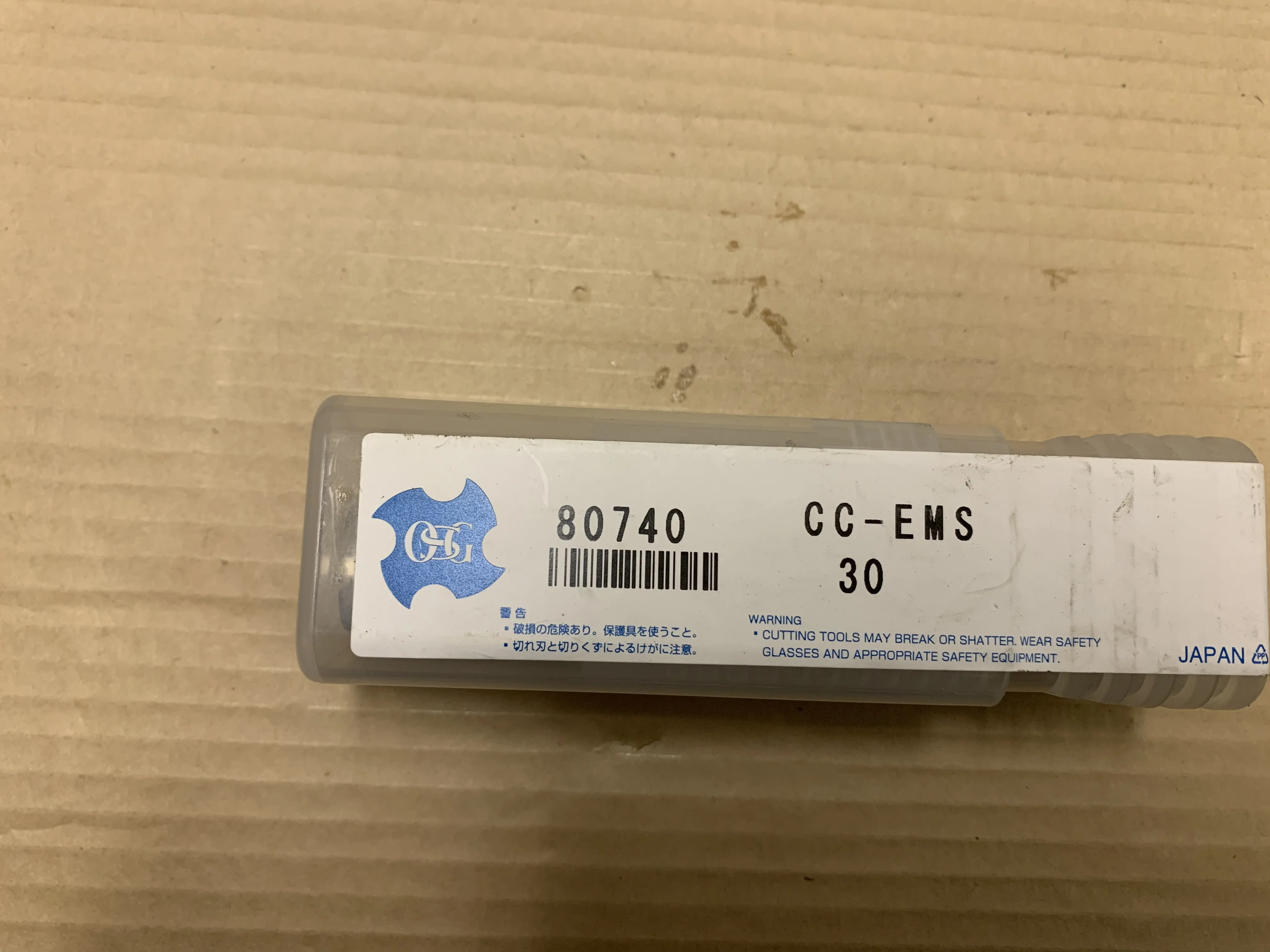 OSG/オーエスジー エンドミル 30 HSS-Co (CC-EMS) / OSG Square End Mill 30 HSS-Co (CC-EMS) TR230019