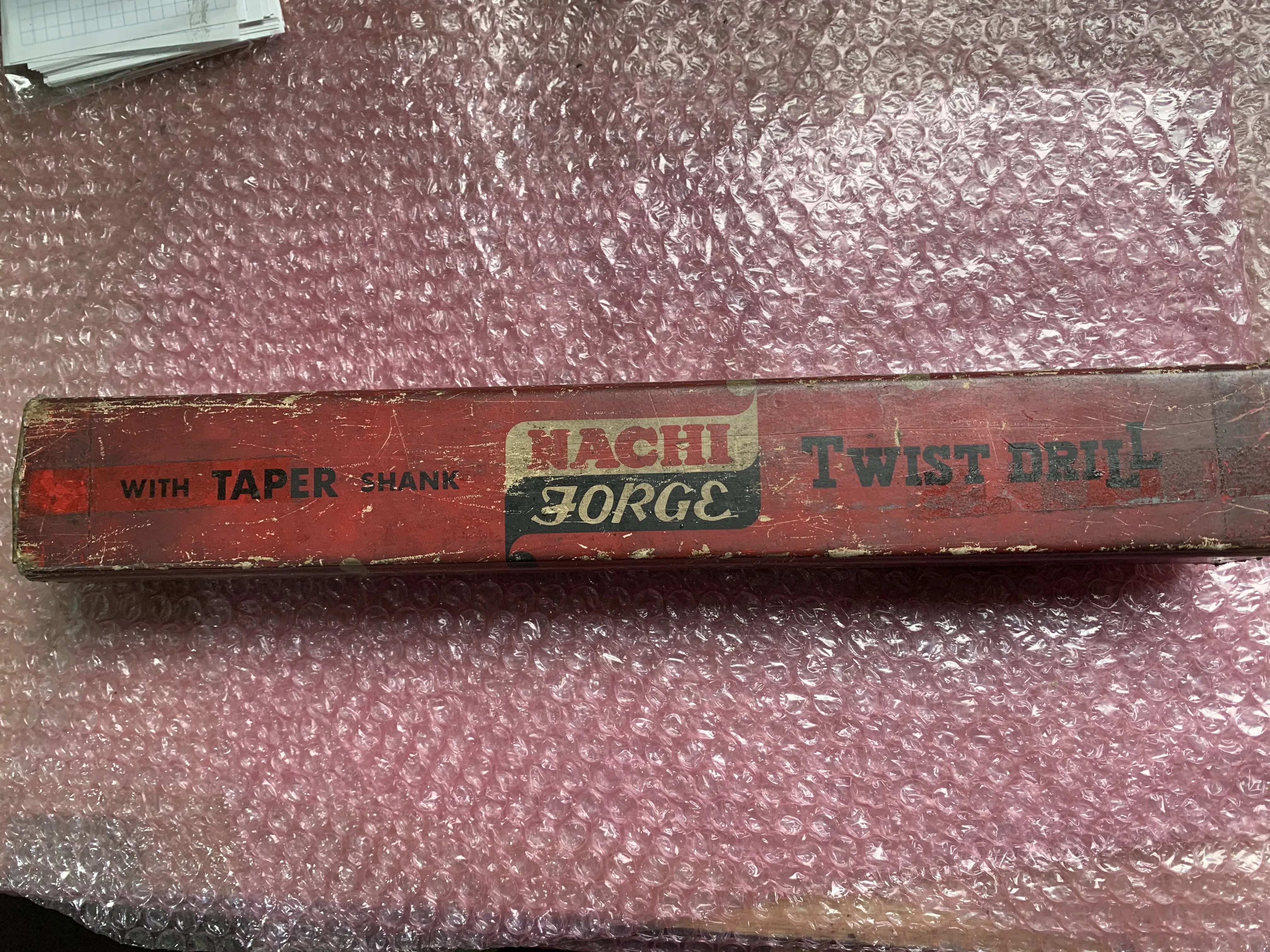 不二越 Nachi テーパーシャンクドリル φ35mm, 全長:295mm / NACHI-FUJIKOSHI Taper Shank Drill φ35mm, 全長:295mm TR230067