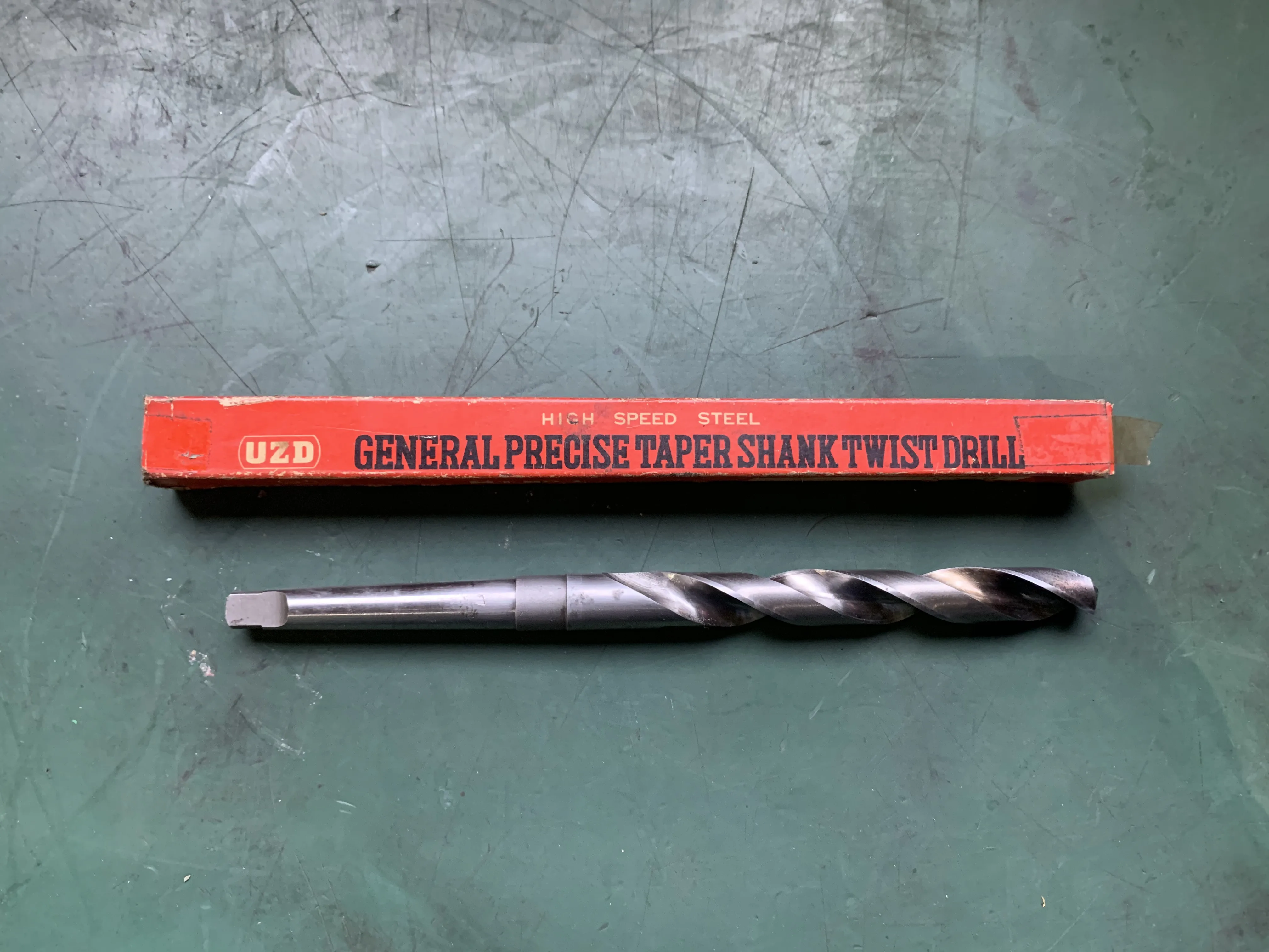 魚津製作所 UZD テーパーシャンクドリル φ13.5mm 全長：205mm / UOZU MFG Taper Shank Drill φ13.5mm 全長：205mm TR230073