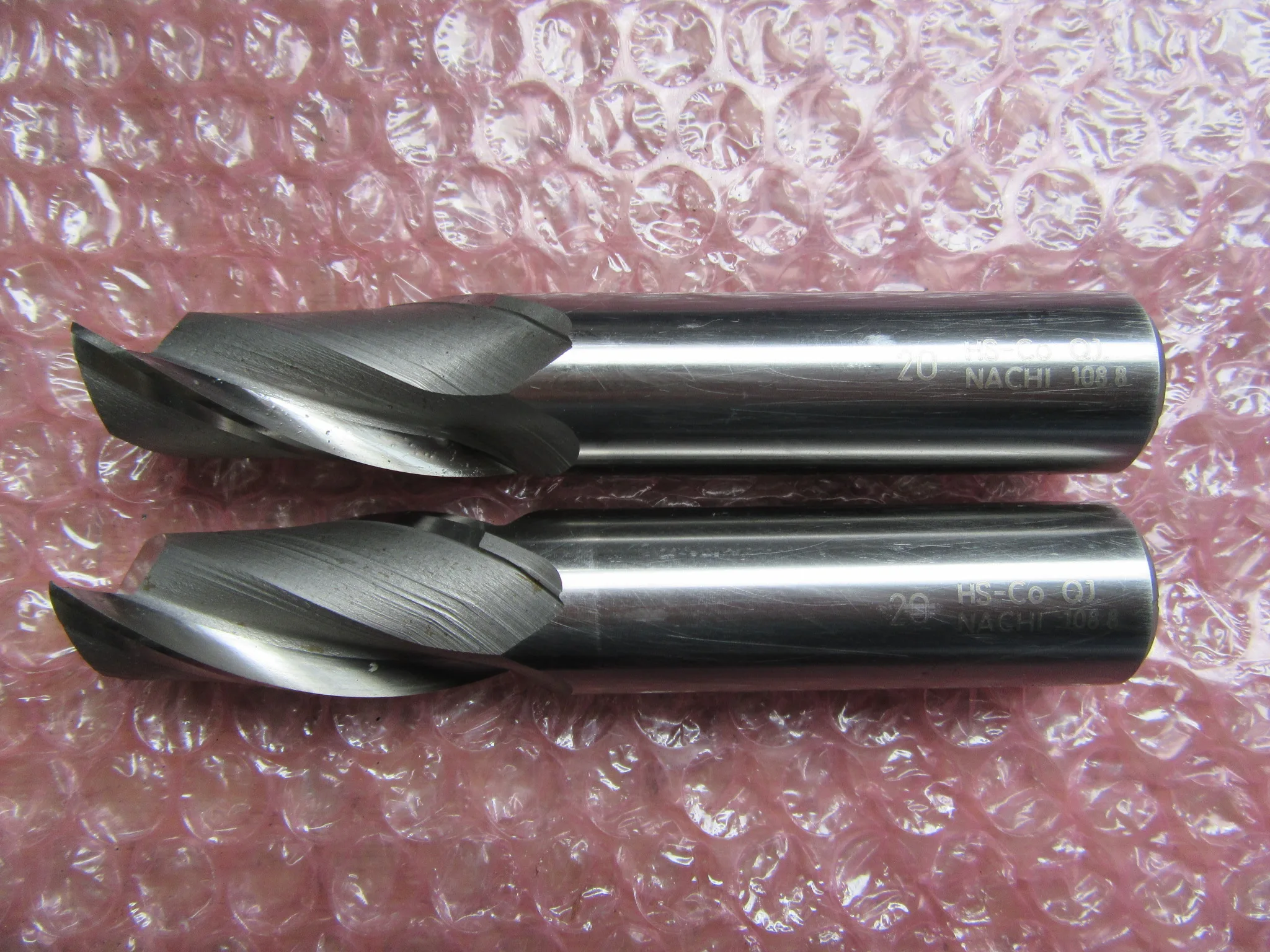 不二越 Nachi 2枚刃エンドミル2個 20 / NACHI-FUJIKOSHI 2-Flute Square End Mill 2pcs 20 TR230077