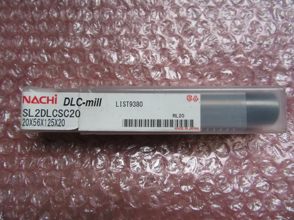 不二越 Nachi 超硬エンドミル SL2DLCSC20(20x56x125x20) / NACHI-FUJIKOSHI Carbide End Mill SL2DLCSC20(20x56x125x20) TR230086