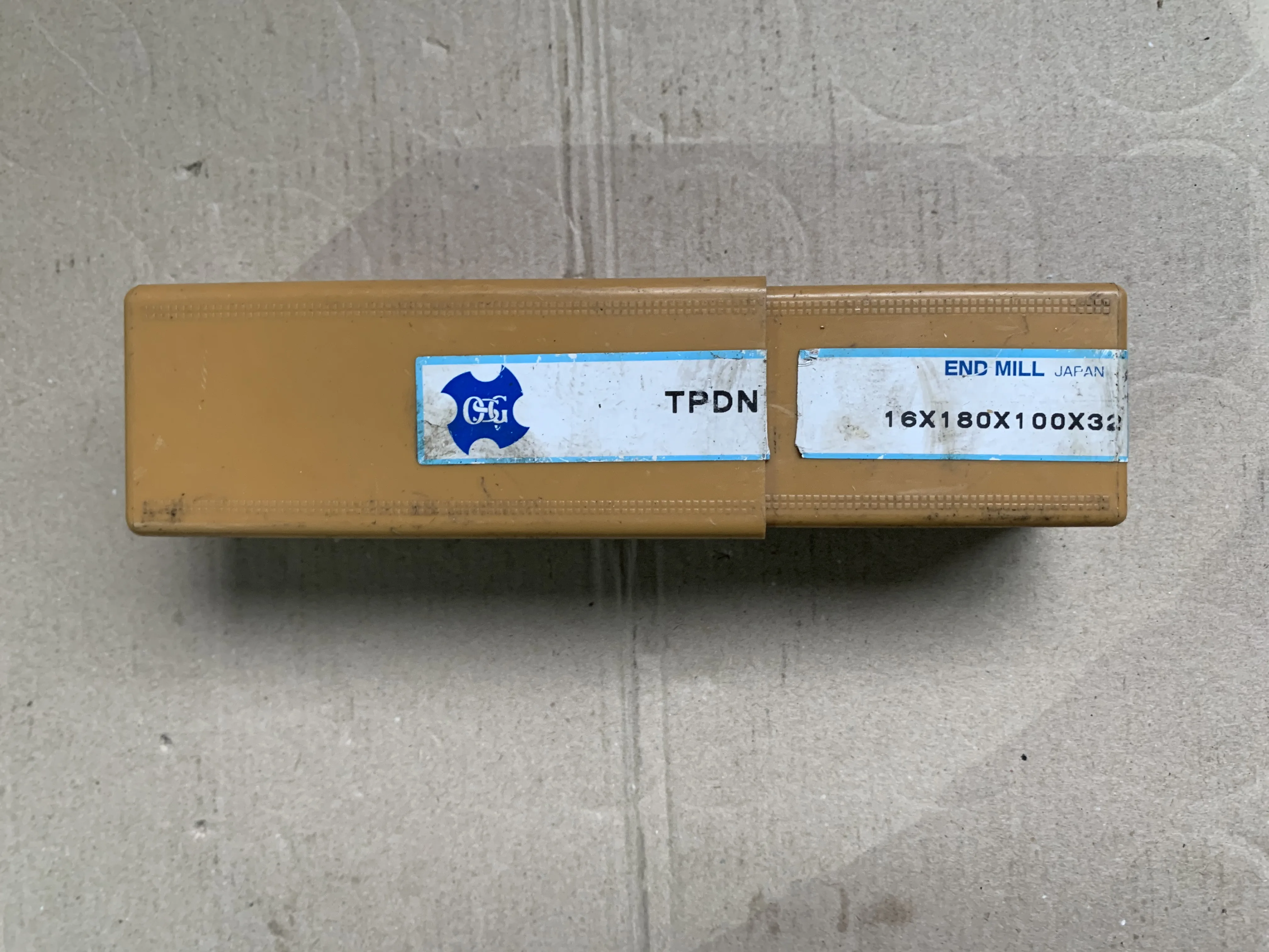OSG/オーエスジー エンドミル 16x5° HSS-Co / OSG Tapered Neck Square End Mill 16x5° HSS-Co TR230088