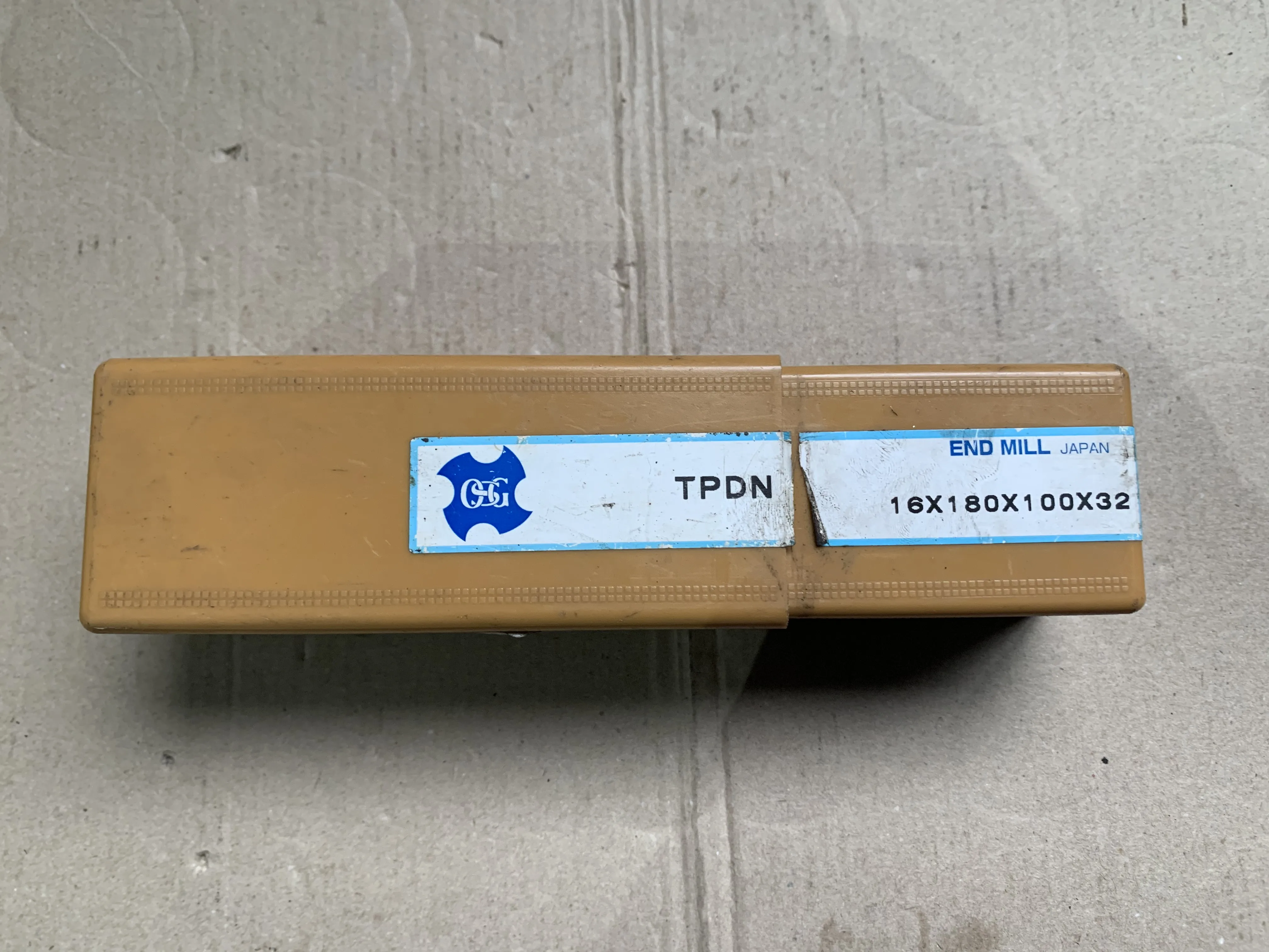 OSG/オーエスジー エンドミル 16x5°HSS-Co / OSG Tapered Neck Square End Mill 16x5°HSS-Co TR230089