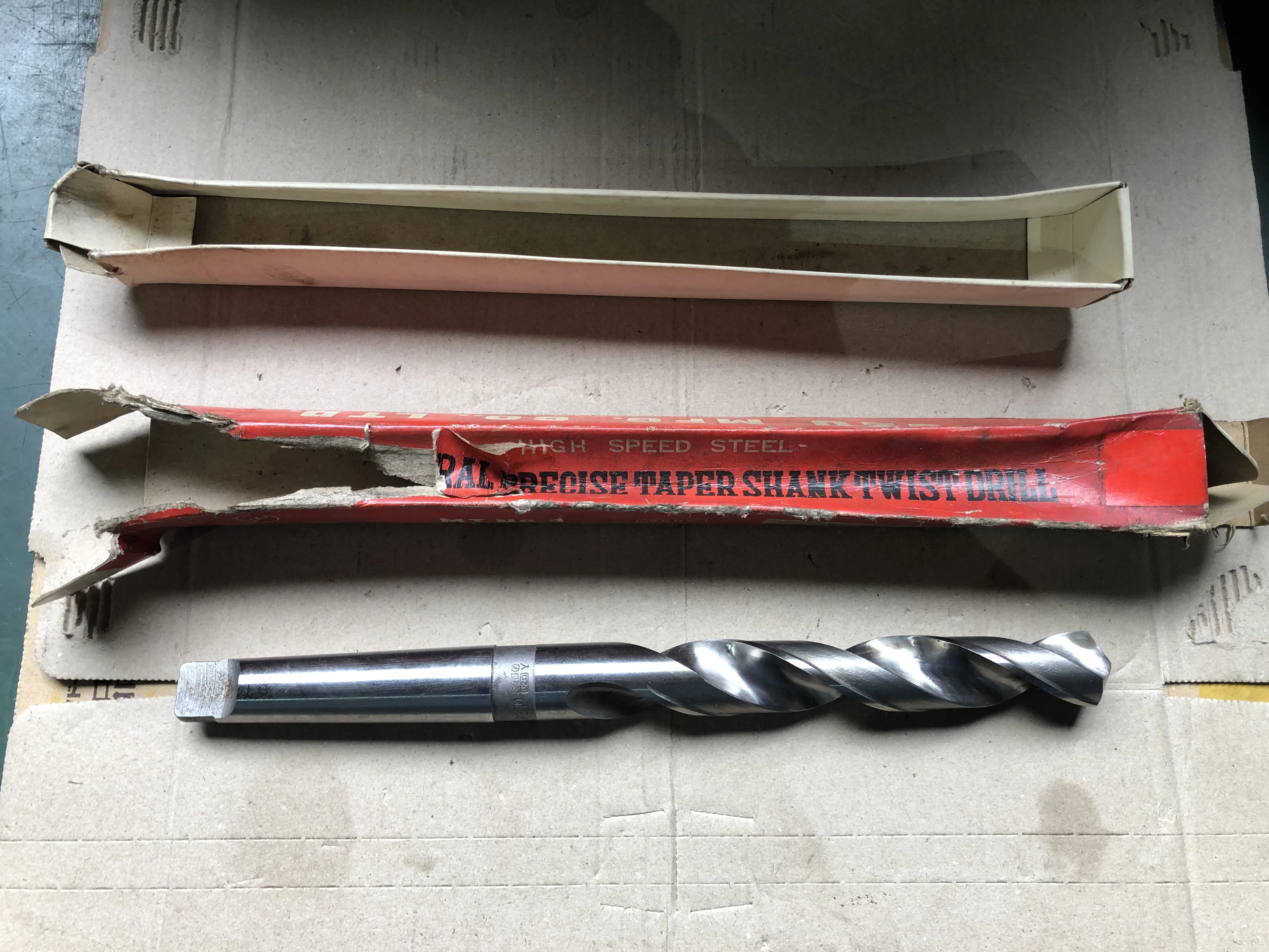 魚津製作所 UZD テーパシャンクツイストドリル φ23.7 SKH9 / UOZU MFG Taper Shank Twist Drill φ23.7 SKH9 TR230093