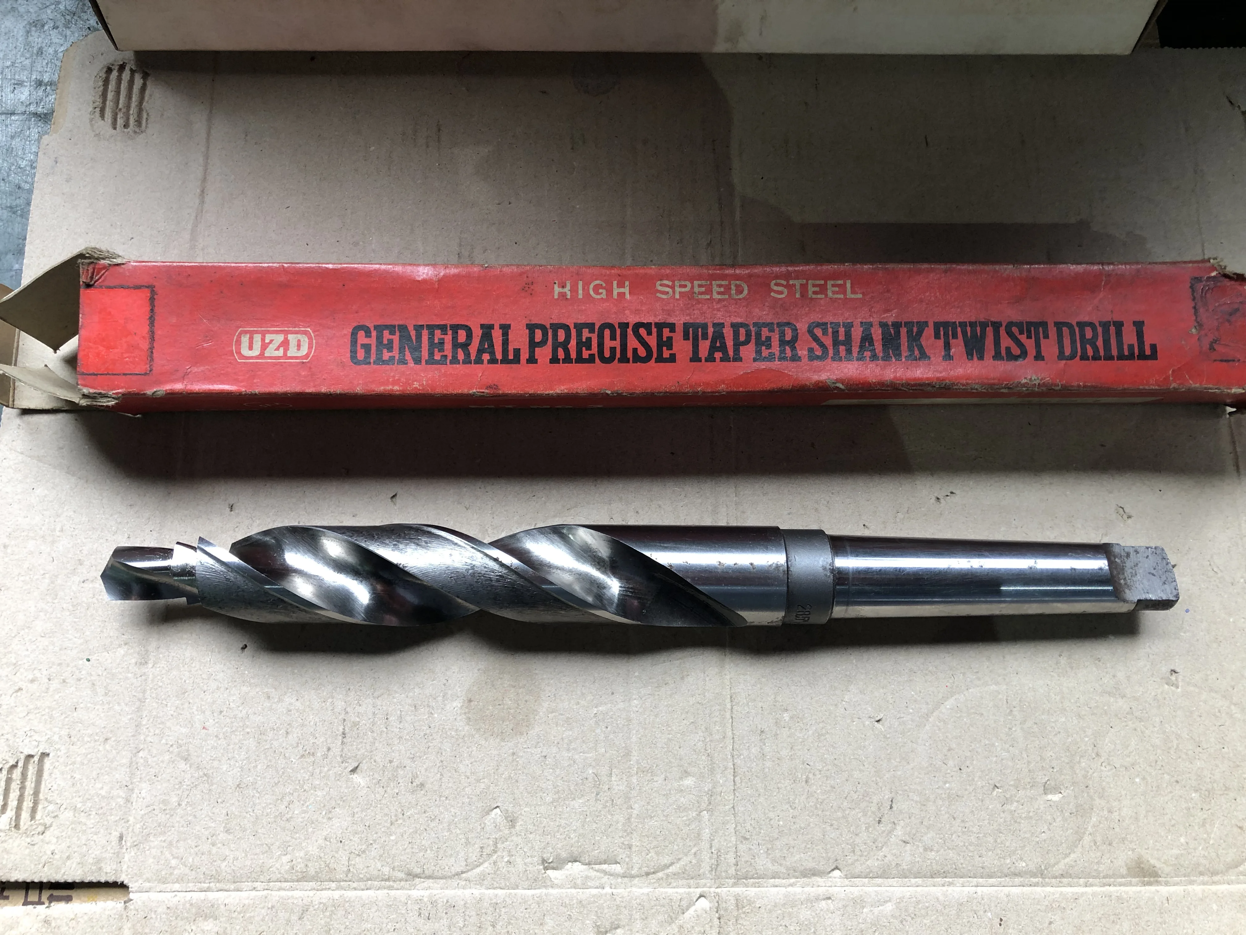 魚津製作所 UZD テーパシャンクツイストドリル φ28.5 HSS / UOZU MFG Taper Shank Twist Drill φ28.5 HSS TR230095