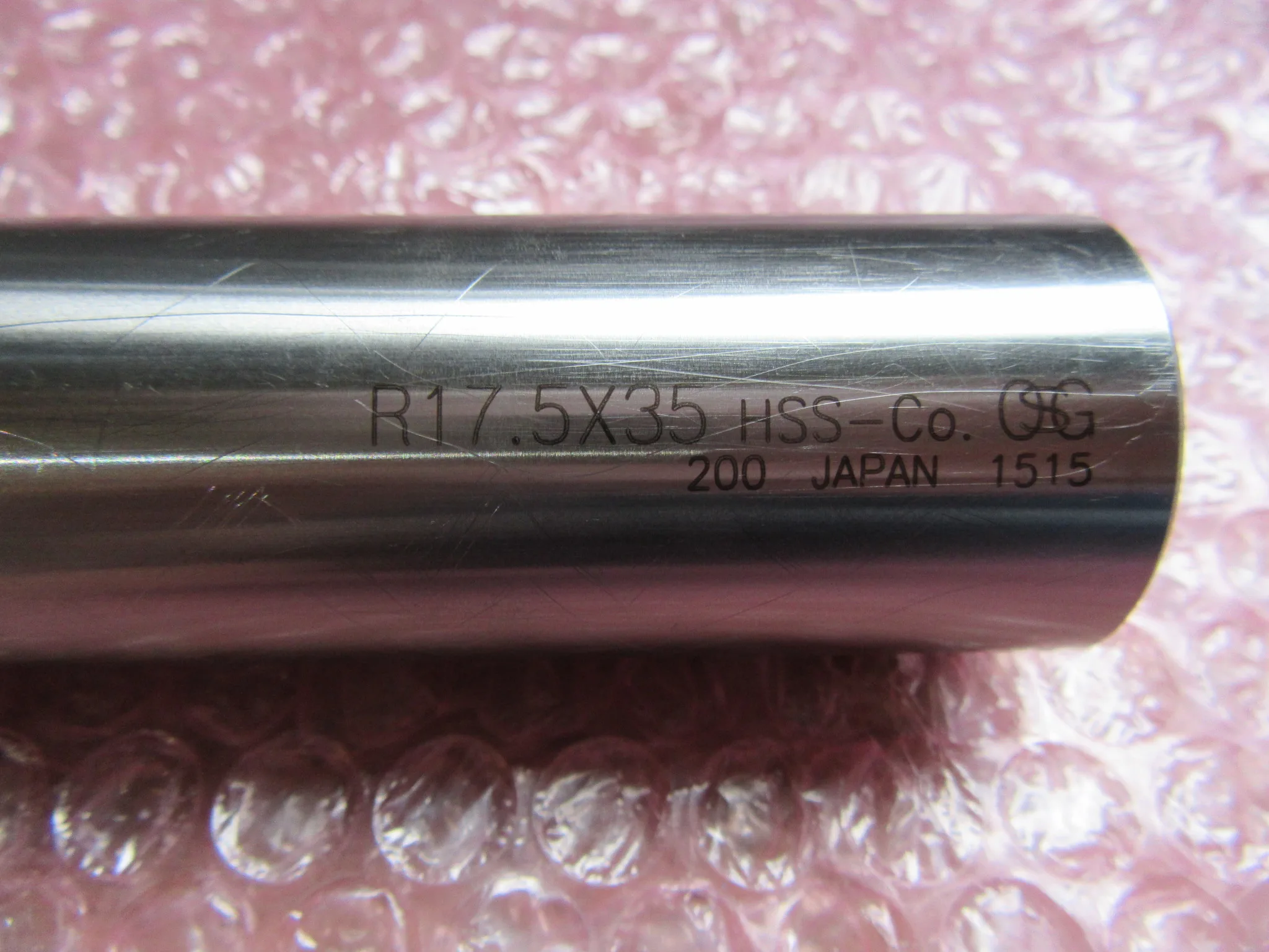 OSG/オーエスジー 4刃エンドミル R17.5x35 / OSG 4-Flute Roughing Ball End Mill R17.5x35 TR230117