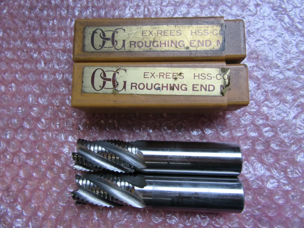 OSG/オーエスジー 5刃エンドミル 2個 25 Hss / OSG 5-Flute Roughing End Mill 2pcs 25 Hss TR230119