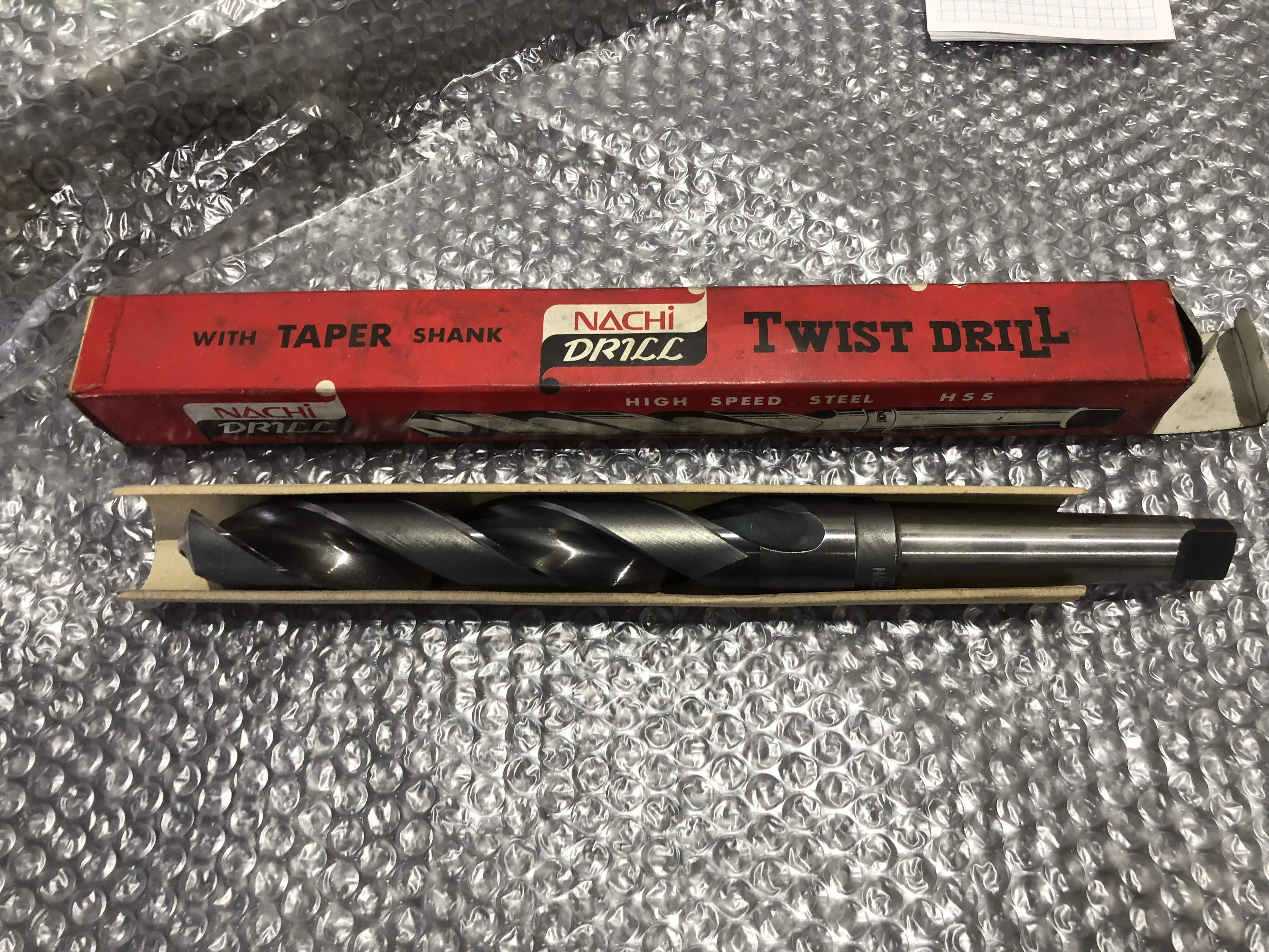不二越 Nachi テーパーシャンクドリル φ29.7xMT3 / NACHI-FUJIKOSHI Taper Shank Drill φ29.7xMT3 TR230137