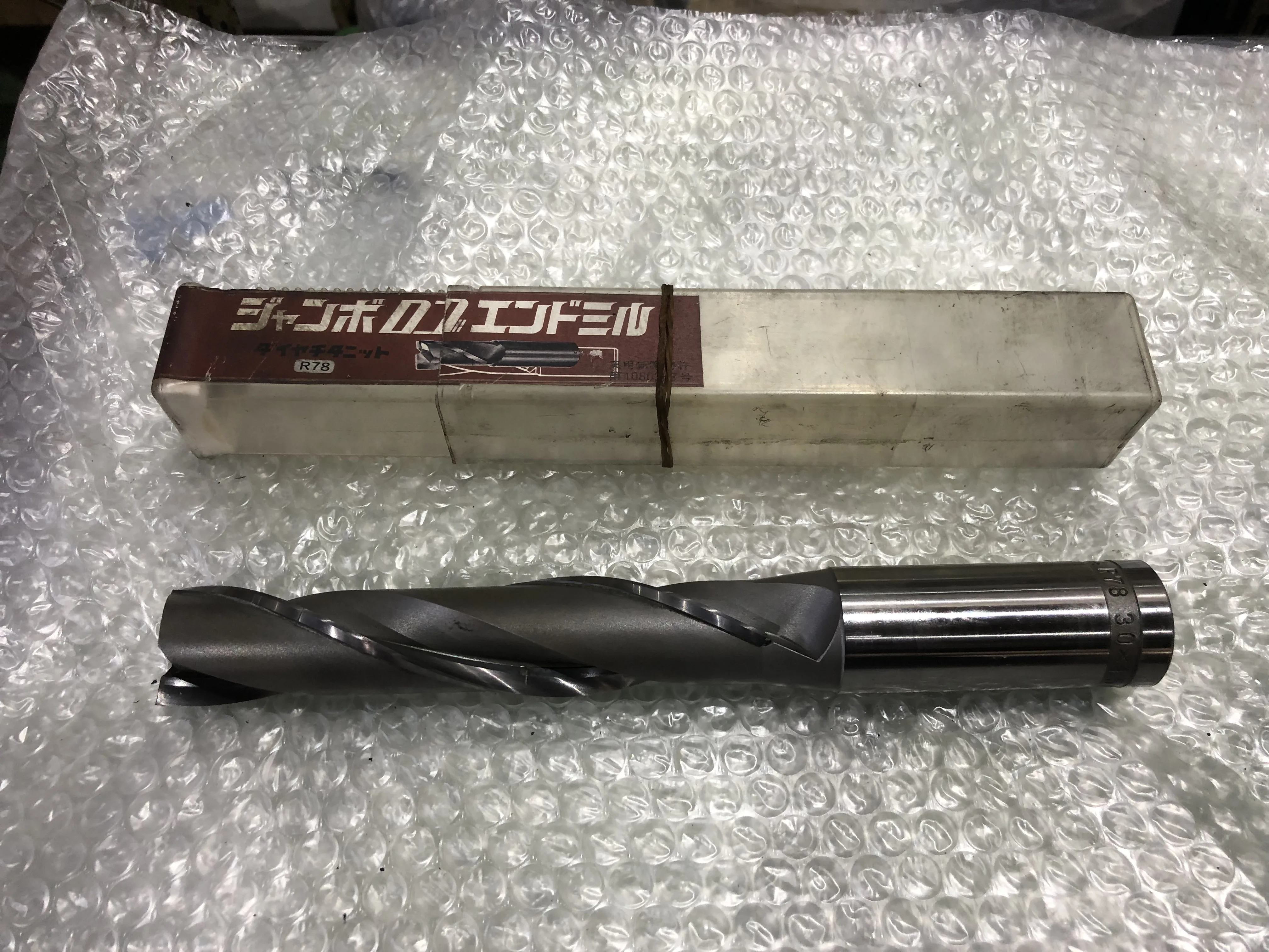 菱高精機 ジャンボエンドミル R78(30) / RYOCO SEIKI (ZENO) Jumbo End Mill R78(30) TR230167
