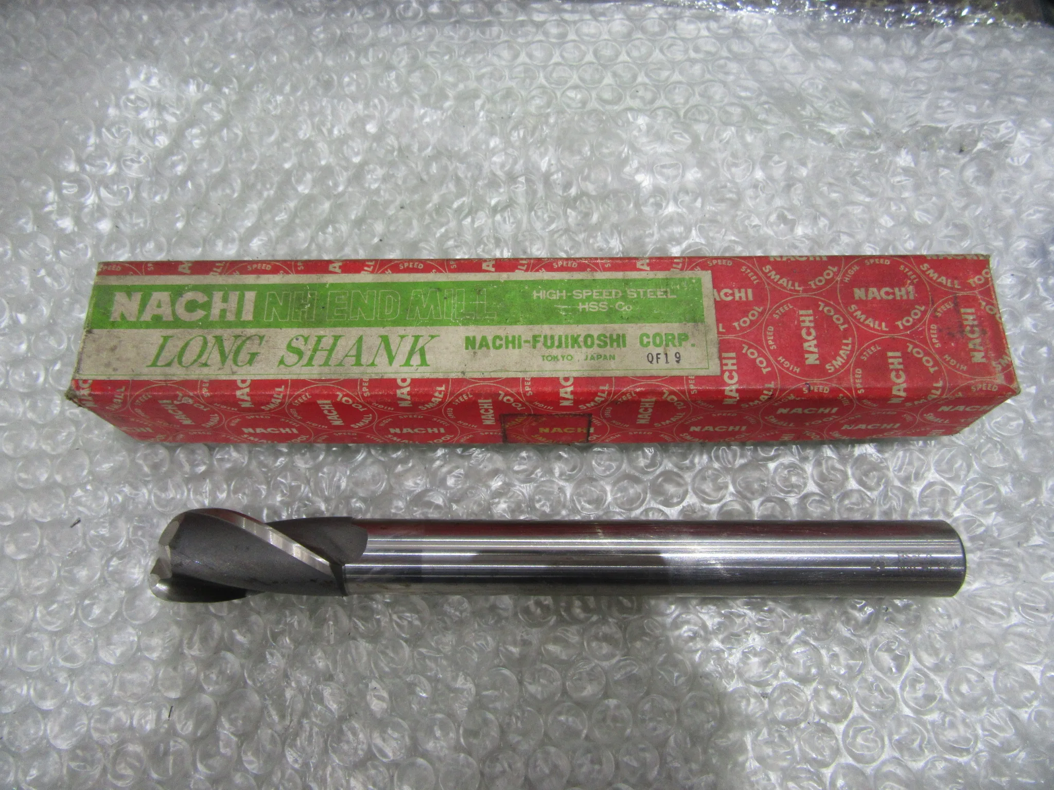 不二越 Nachi エンドミル 25HS-Co / NACHI-FUJIKOSHI Long Shank Ball End Mill 25HS-Co TR230202