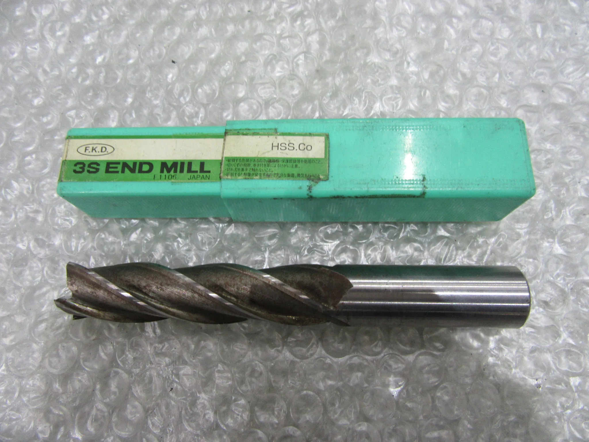フクダ精工 FKD 4枚刃/スクエア/エンドミル φ20 / FUKUDA SEIKO (FKD) 4-Flute Square End Mill φ20 TR230226