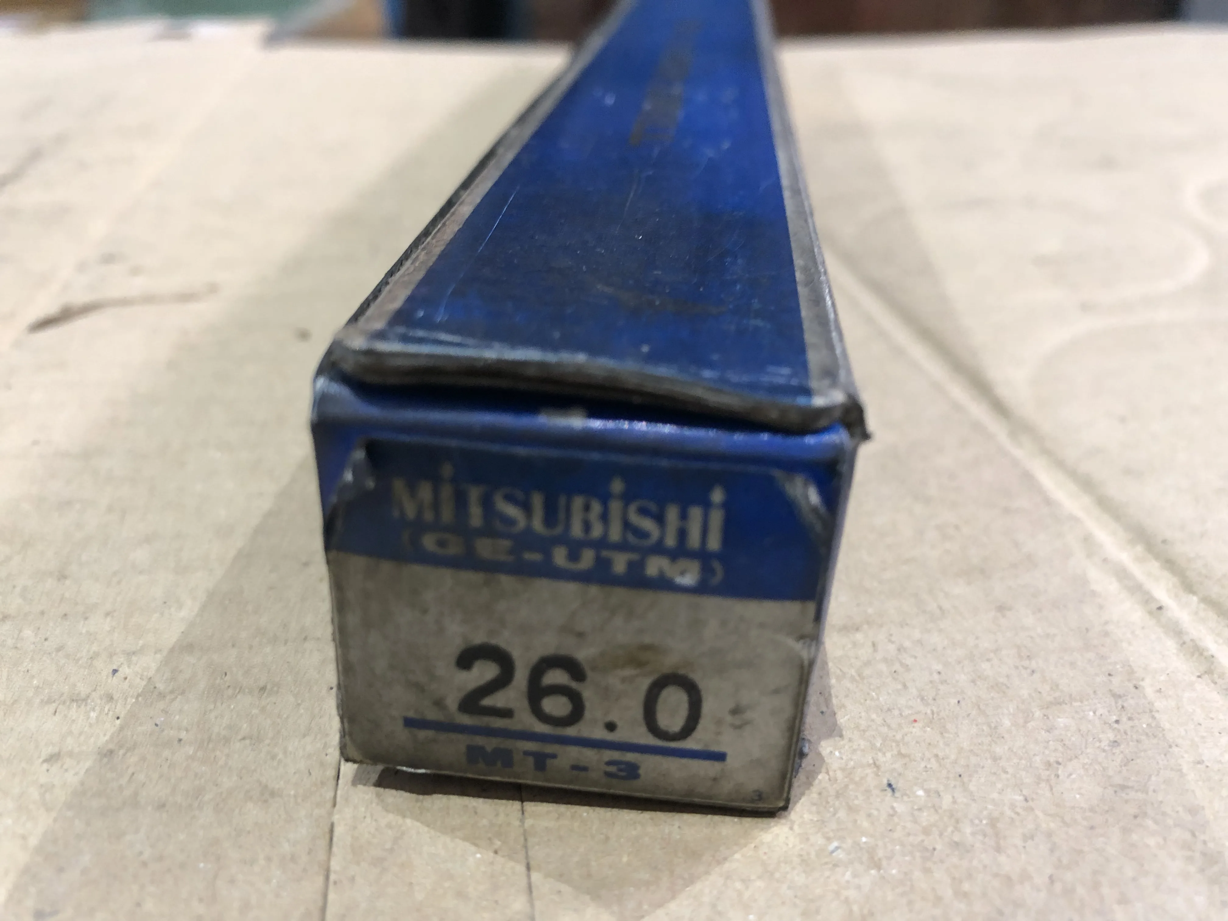三菱マテリアル TIN 鉄骨用テーパードリル 26.0 Co-HSS / MITSUBISHI MATERIALS TIN Coated High Speed Steel Taper Drill for Steel Frame 26.0 Co-HSS TR230280