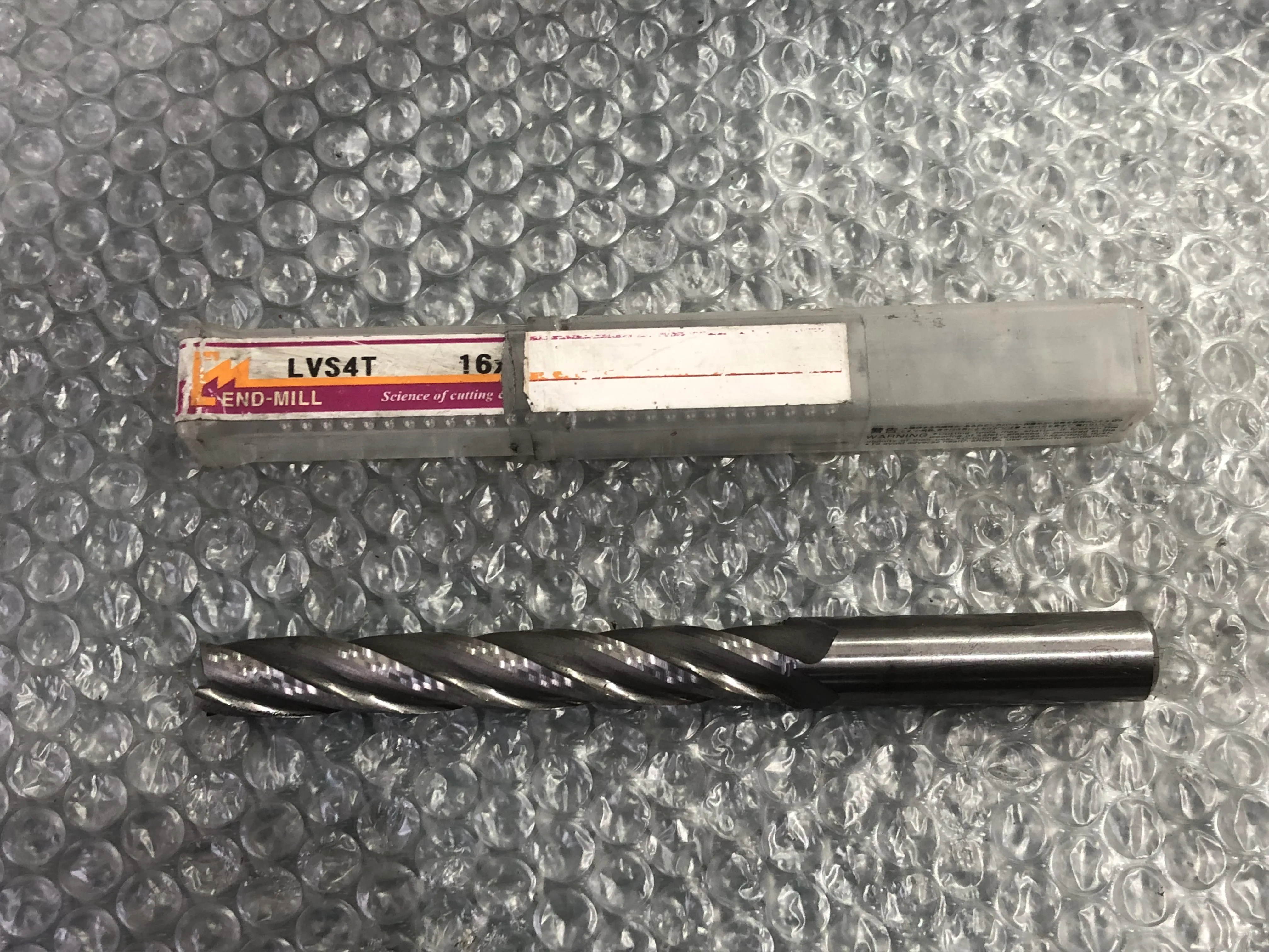 三興製作所 S&K 4枚刃/スクエア/エンドミル φ16ｘ100 / SANKO MFG 4-Flute Square End Mill φ16ｘ100 TR230347