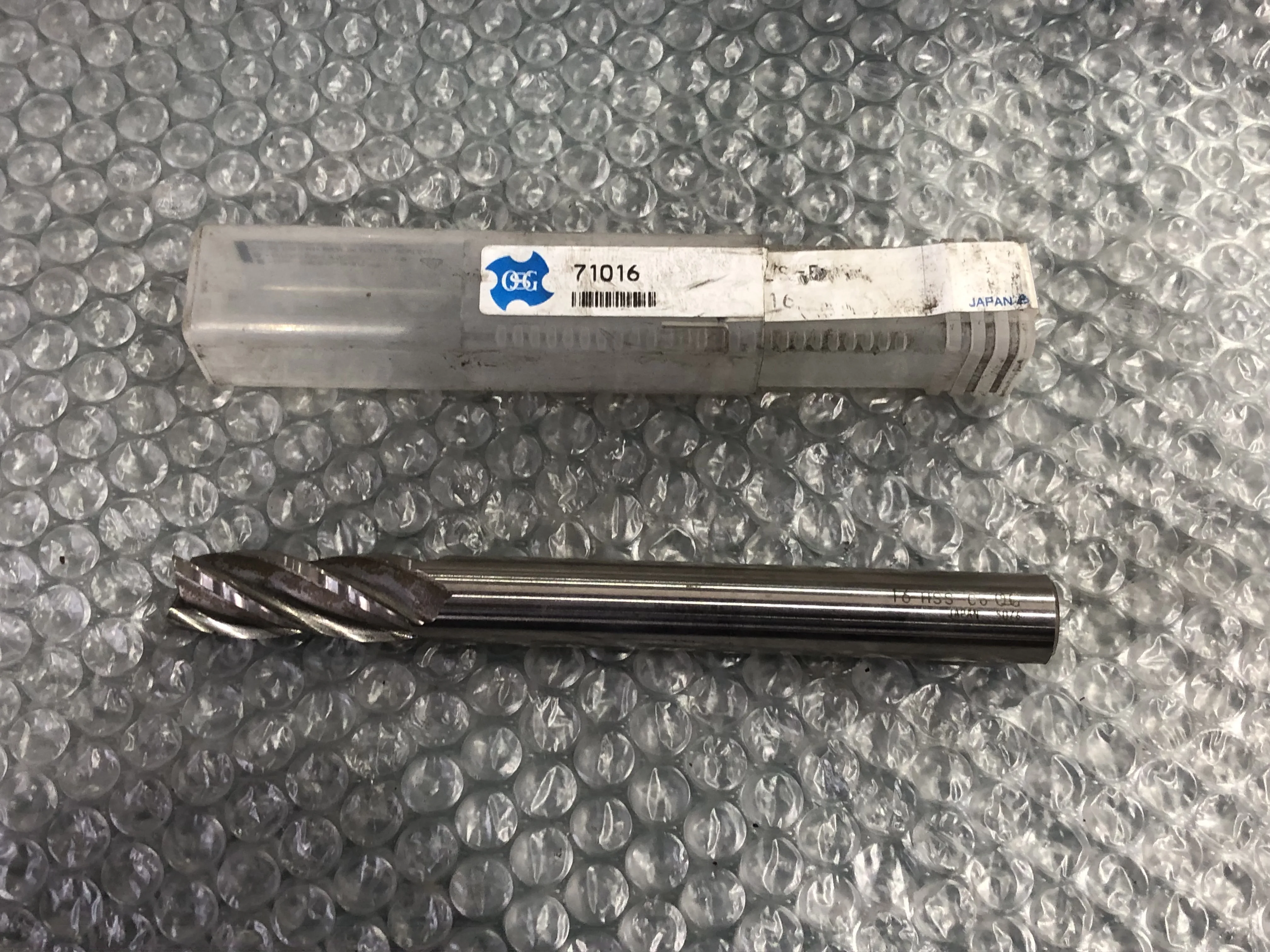OSG/オーエスジー 4枚刃/スクエア/エンドミル φ16 / OSG 4-Flute Square End Mill φ16 TR230349