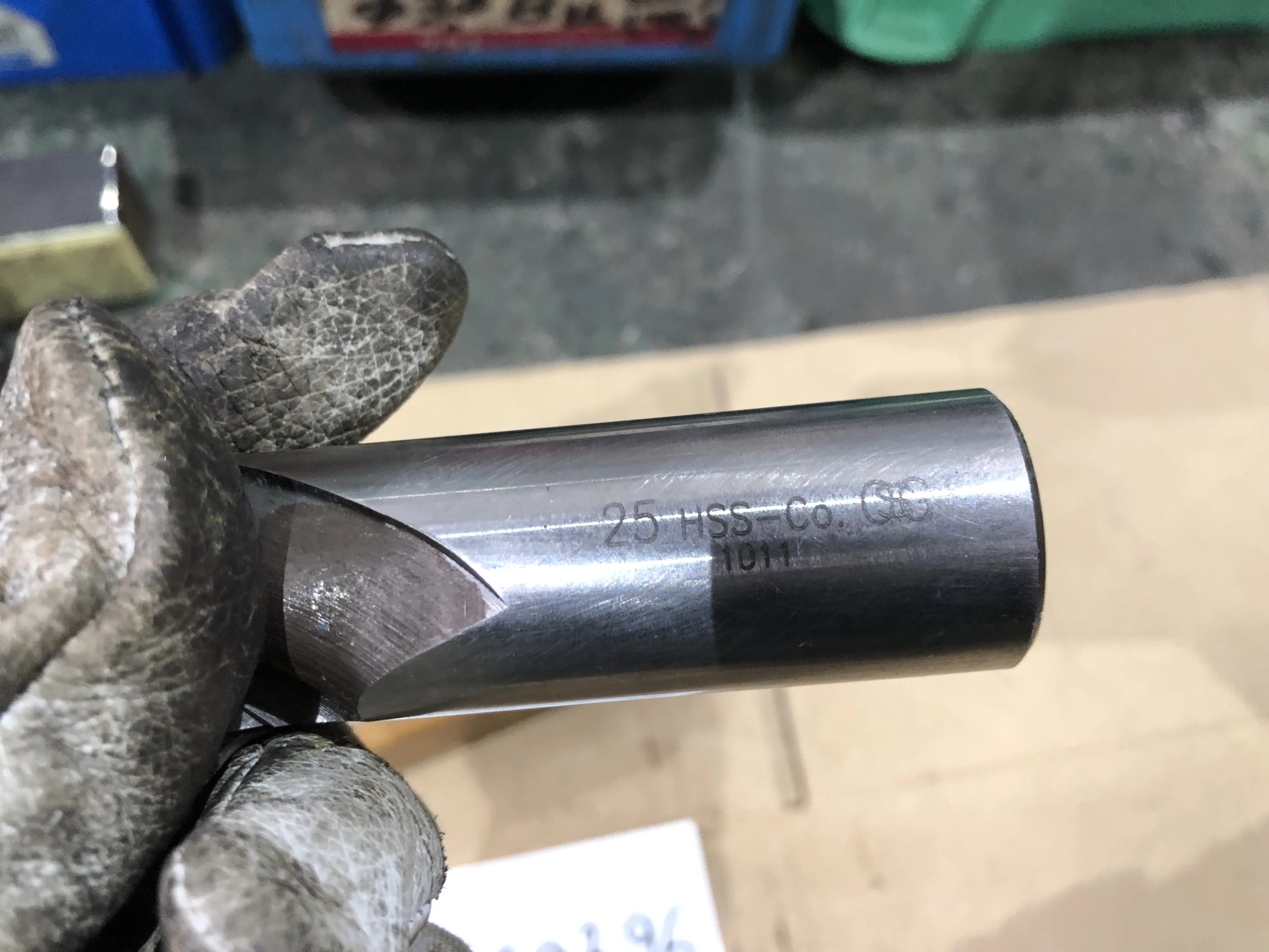 OSG/オーエスジー エンドミル 25HSS-Co / OSG 2-Flute Short Series Square End Mill 25HSS-Co TR230396