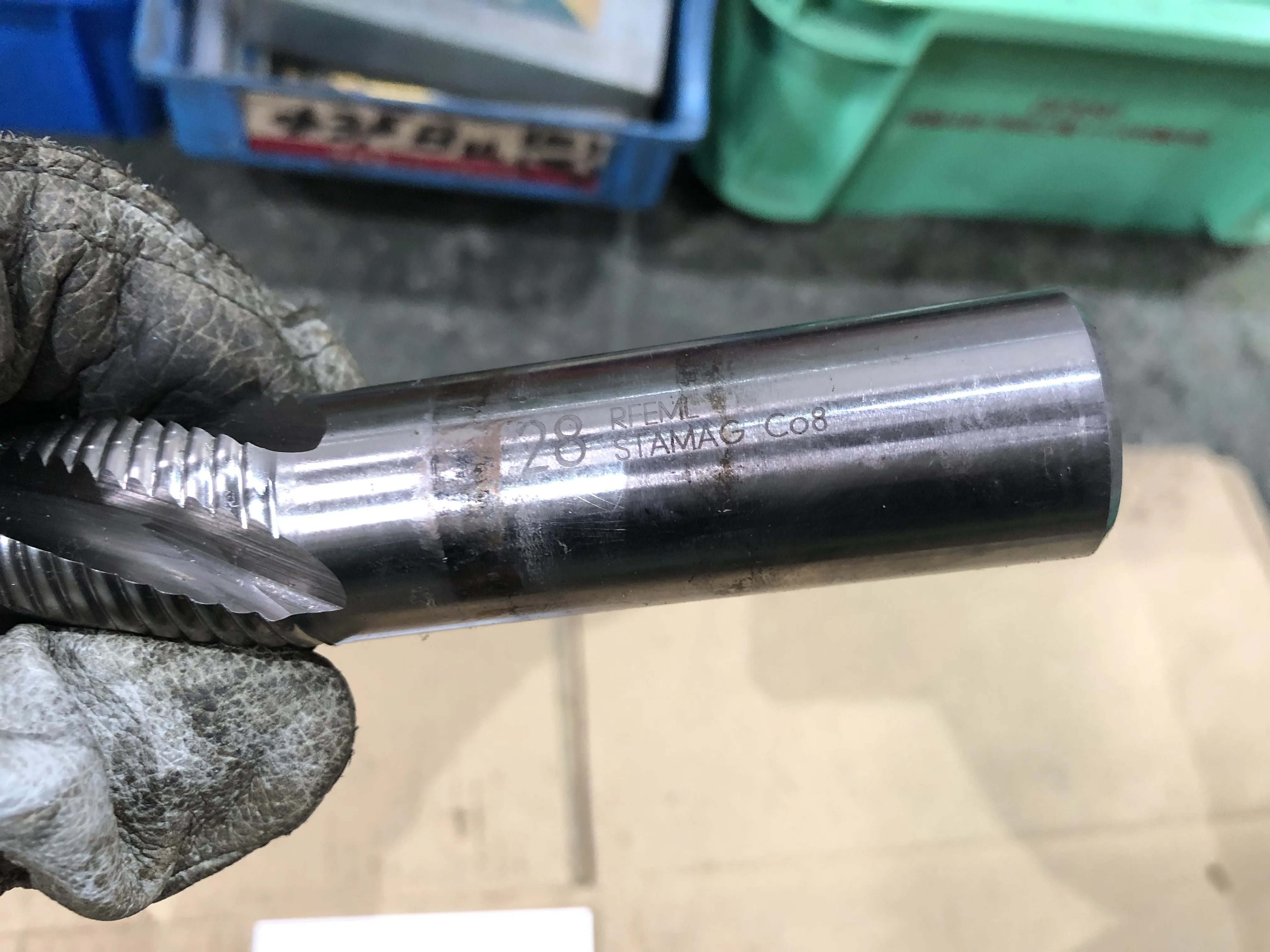 エンドミル 28 RFEML STAMAG Co8 / Roughing End Mill 28 RFEML STAMAG Co8 TR230403