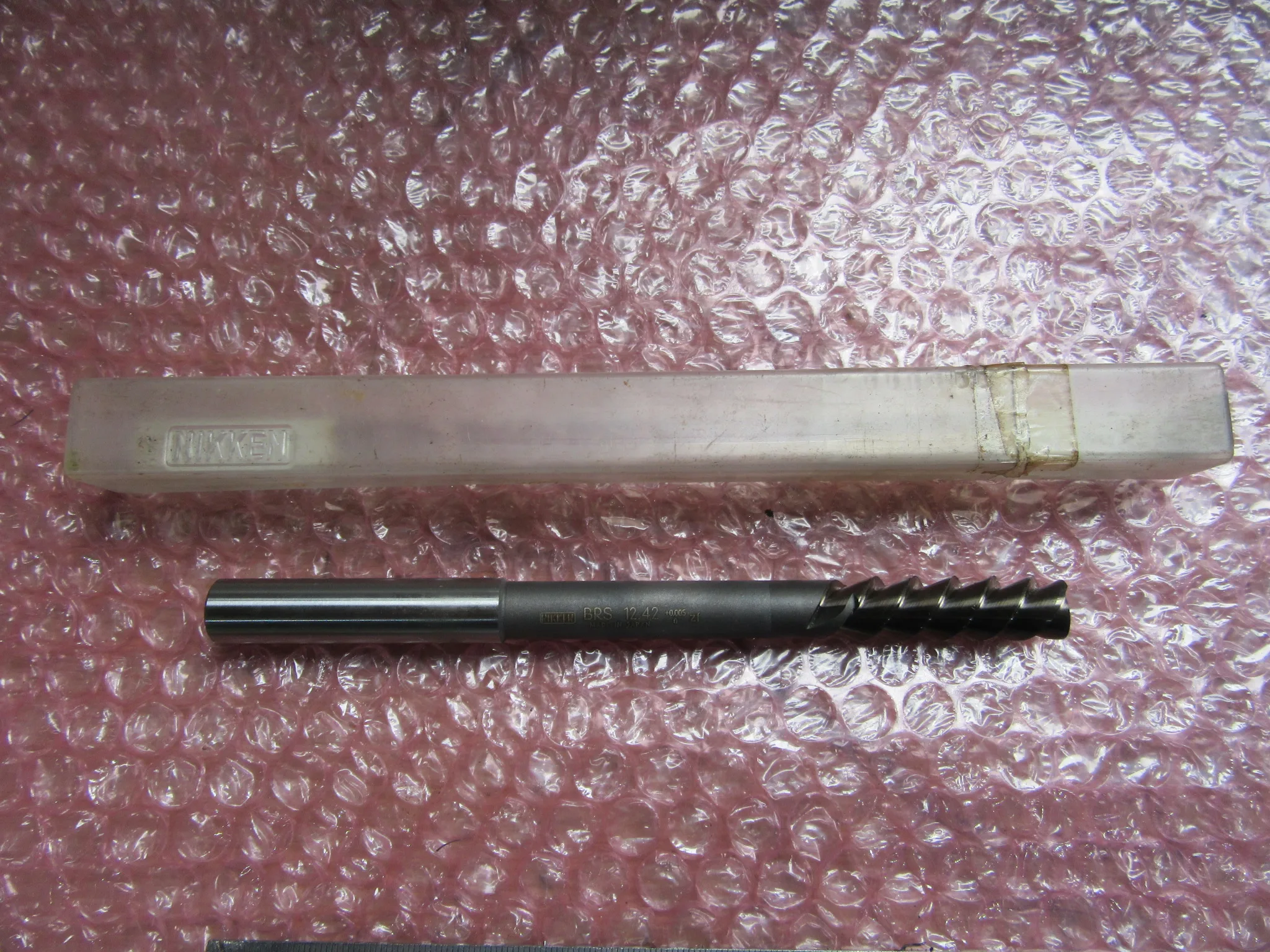 日研工作所 マシンリーマ BRS12.42 / NIKKEN KOSAKUSHO WORKS Machine Reamer BRS12.42 TR230430