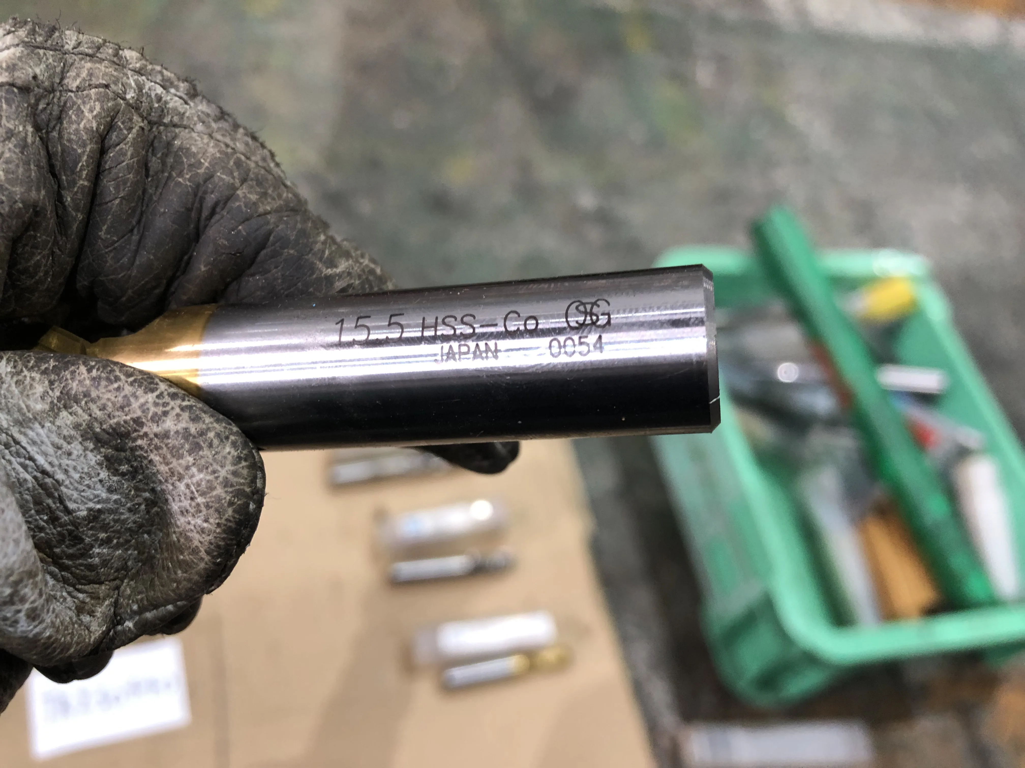 OSG/オーエスジー 2刃エンドミル RX-TIN-EDS-15.5 / OSG 2-Flute End Mill RX-TIN-EDS-15.5 TR230440