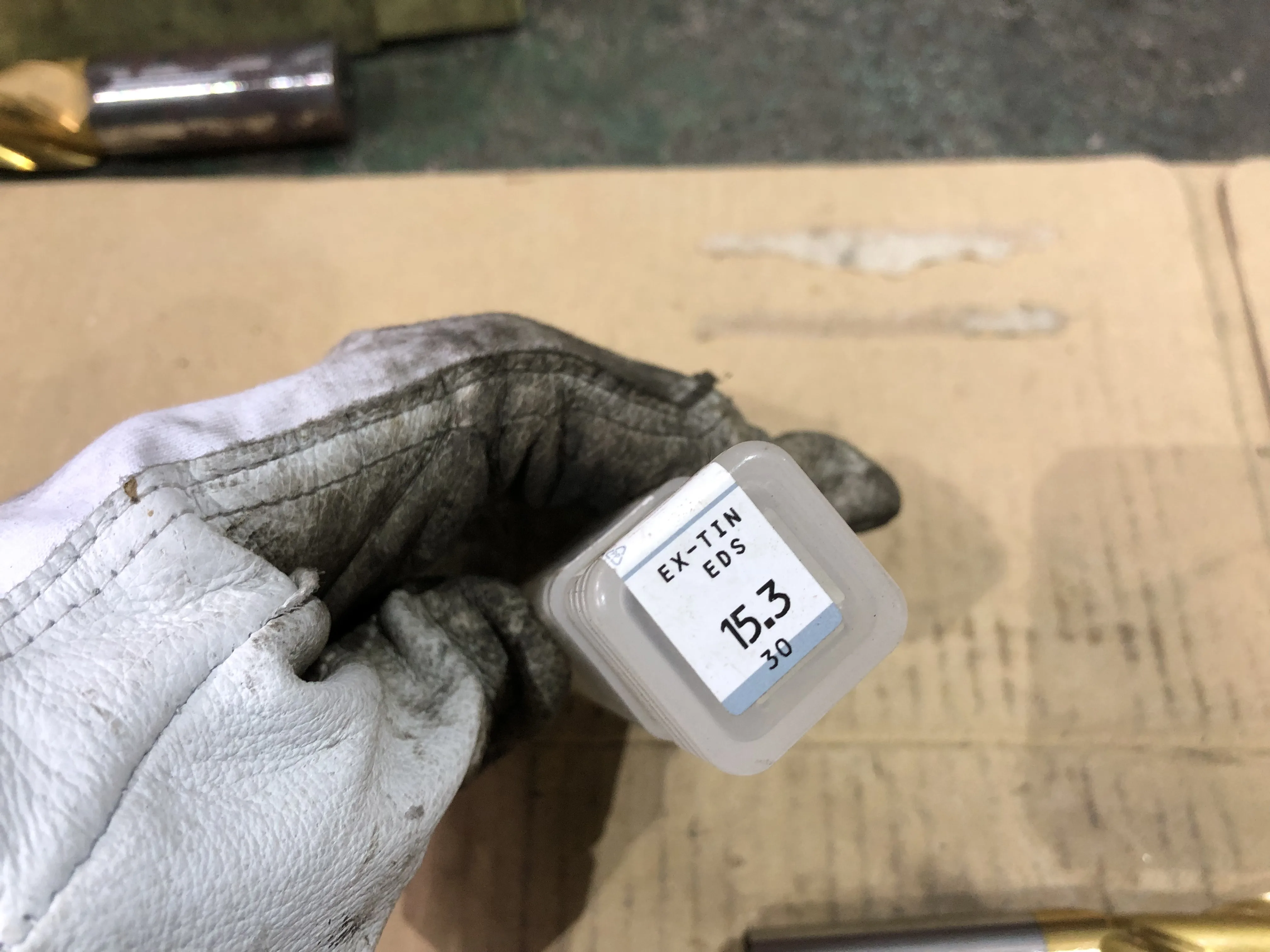 OSG/オーエスジー 2刃ショートエンドミル EX-TIN-EDS-15.3 / OSG 2-Flute End Mill Short Type EX-TIN-EDS-15.3 TR230442