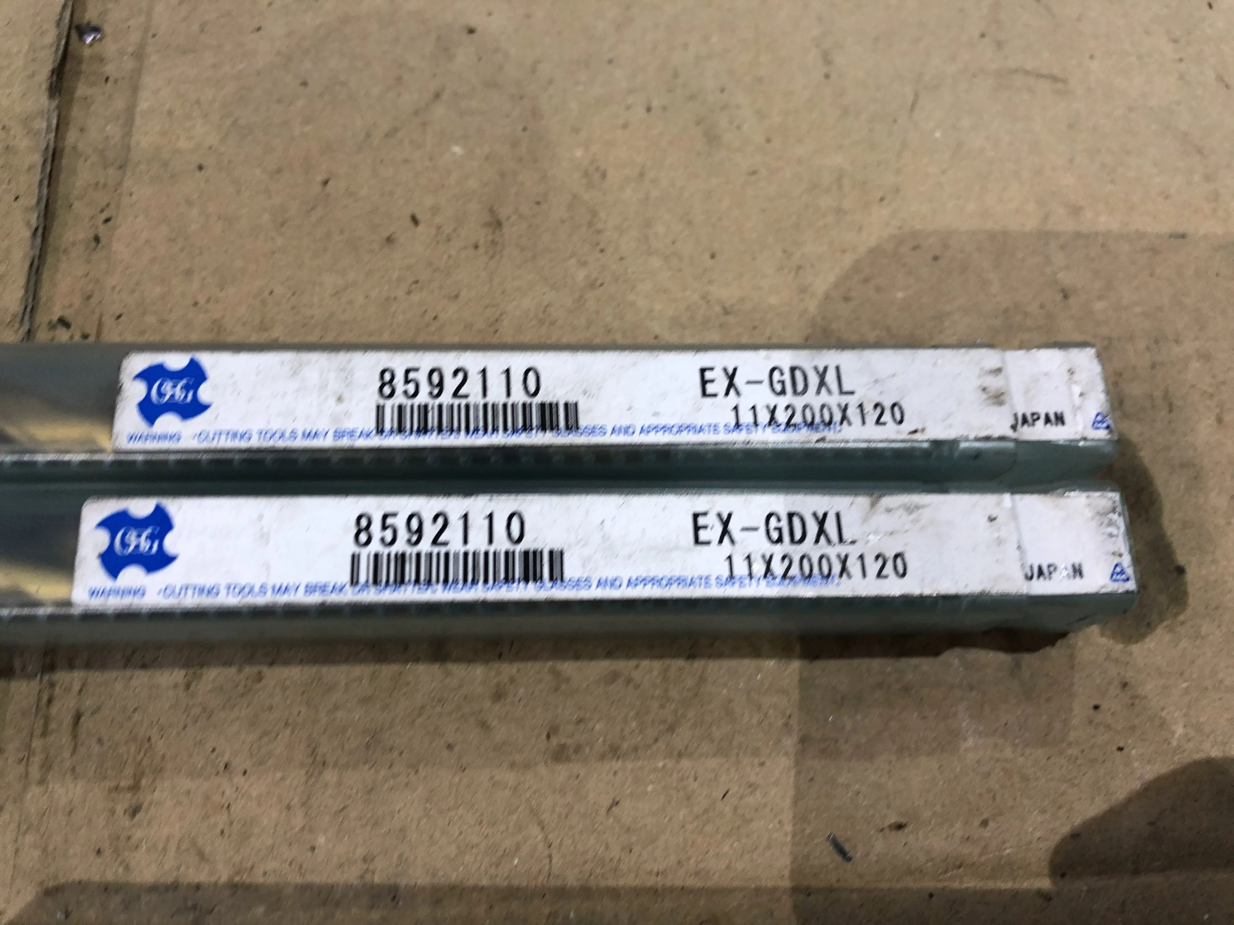 OSG/オーエスジー ゴルドドリル2本 EX-GDXL / OSG EX Gold Drill Straight Shank 2pcs EX-GDXL TR230457