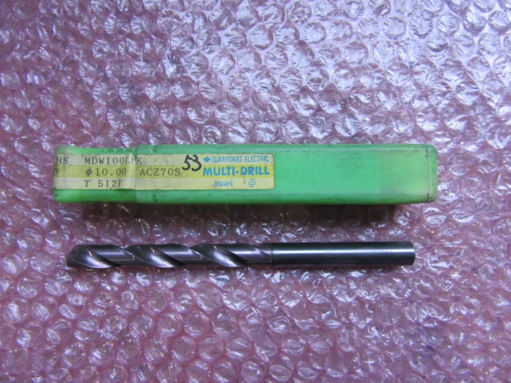 住友電工ハードメタル オイルホールドリル 100LHK φ10 / SUMITOMO ELECTRIC HARDMETAL 100LHK φ10 TR240009