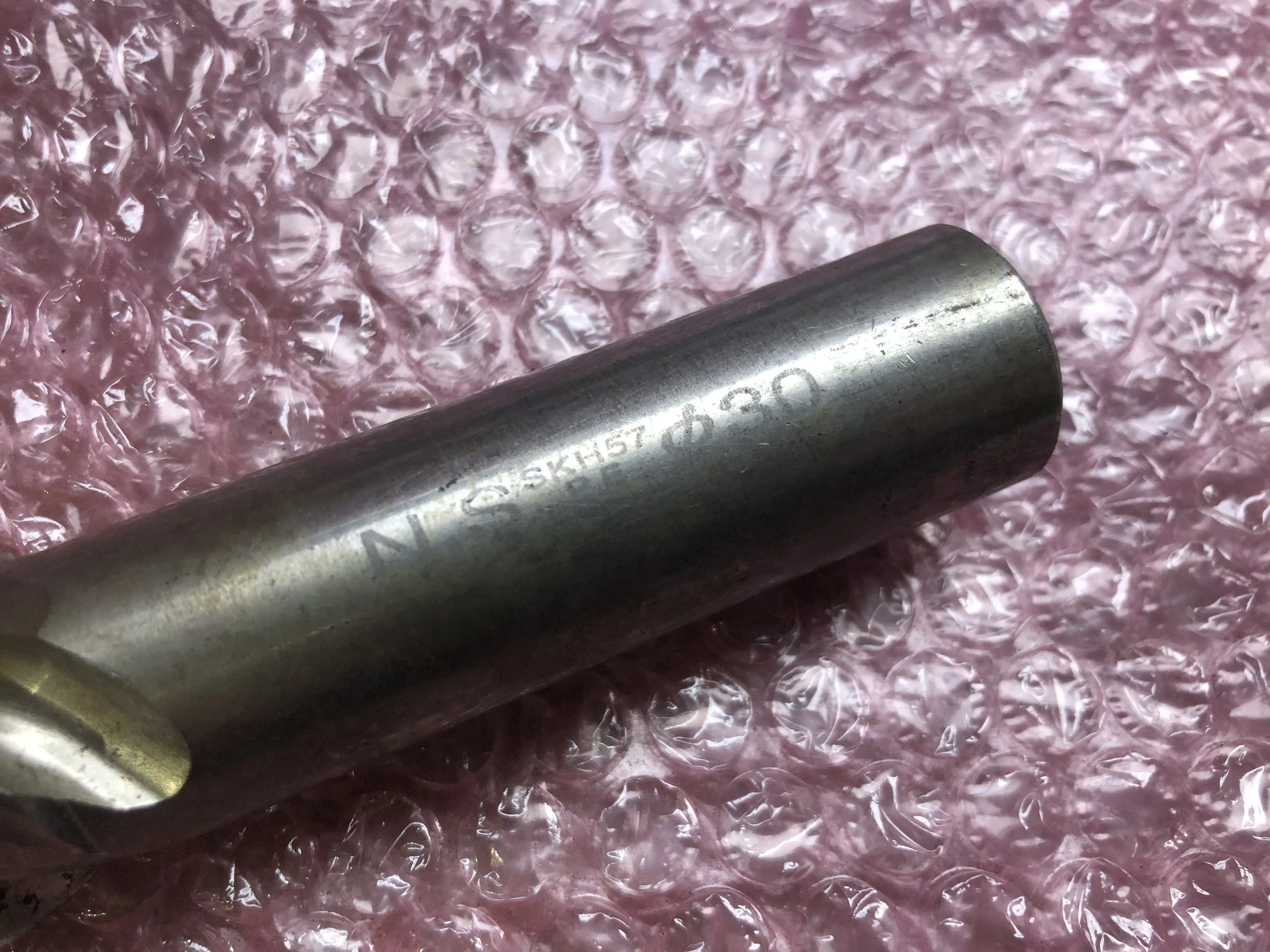 日進工具 NS 3枚刃/スクエア/エンドミル SKH57シリーズ φ30 / NS TOOL SKH57シリーズ φ30 TR240098