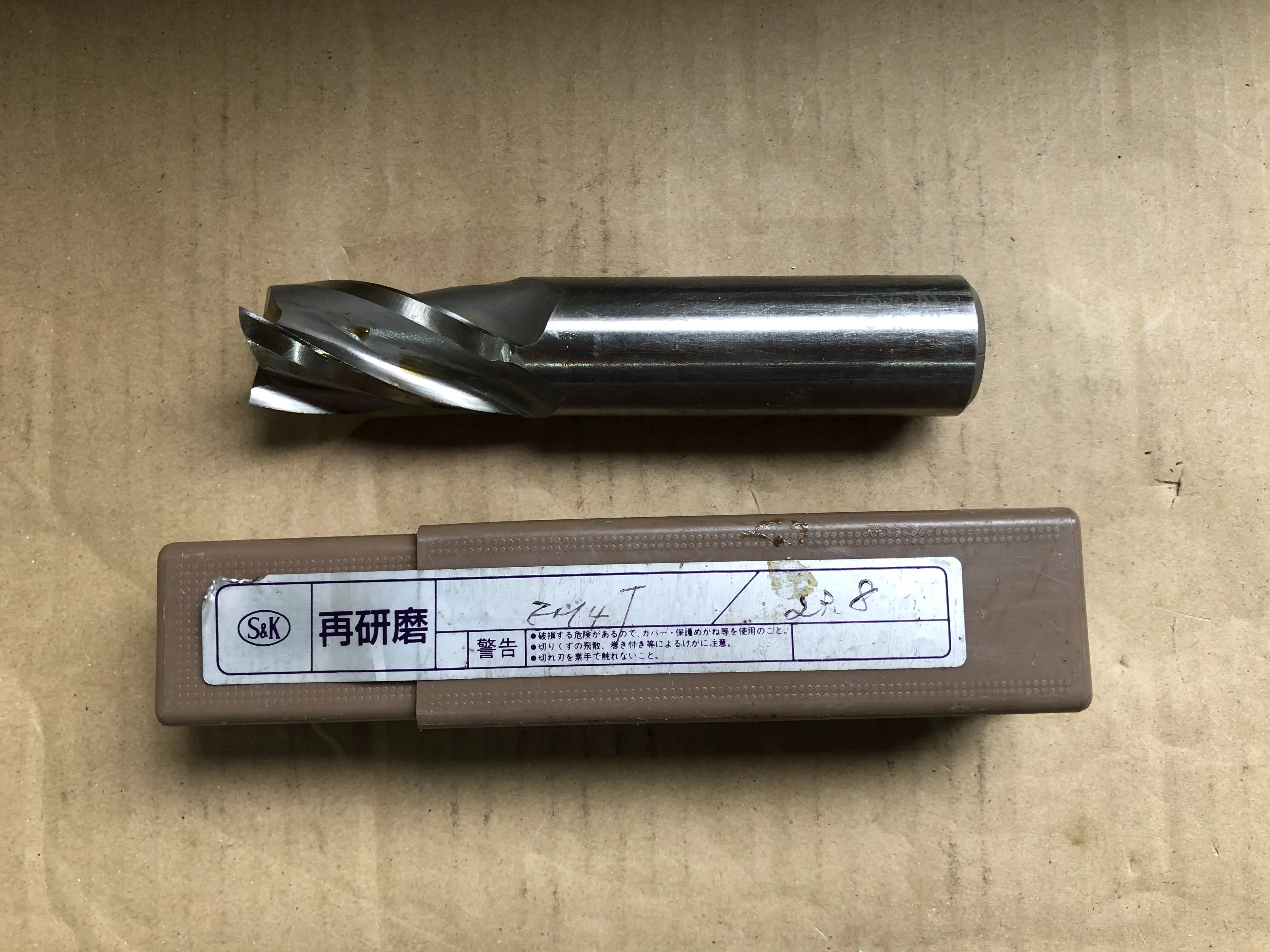 三興製作所 S&K 4枚刃スクエアエンドミル φ25 / SANKO MFG φ25 TR240172