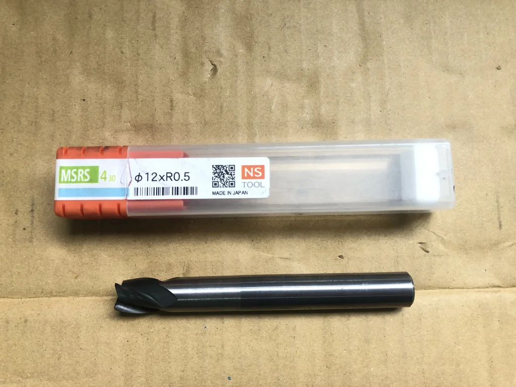 日進工具 NS ラジアスエンドミル φ12xR0.5 MSRS430 / NS TOOL φ12xR0.5 MSRS430 TR240226
