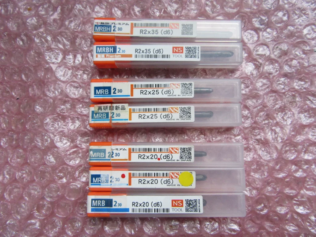 日進工具 NS ロングネックボールエンドミル R2x20,R2x25,R2x35 / NS TOOL R2x20,R2x25,R2x35 TR250013