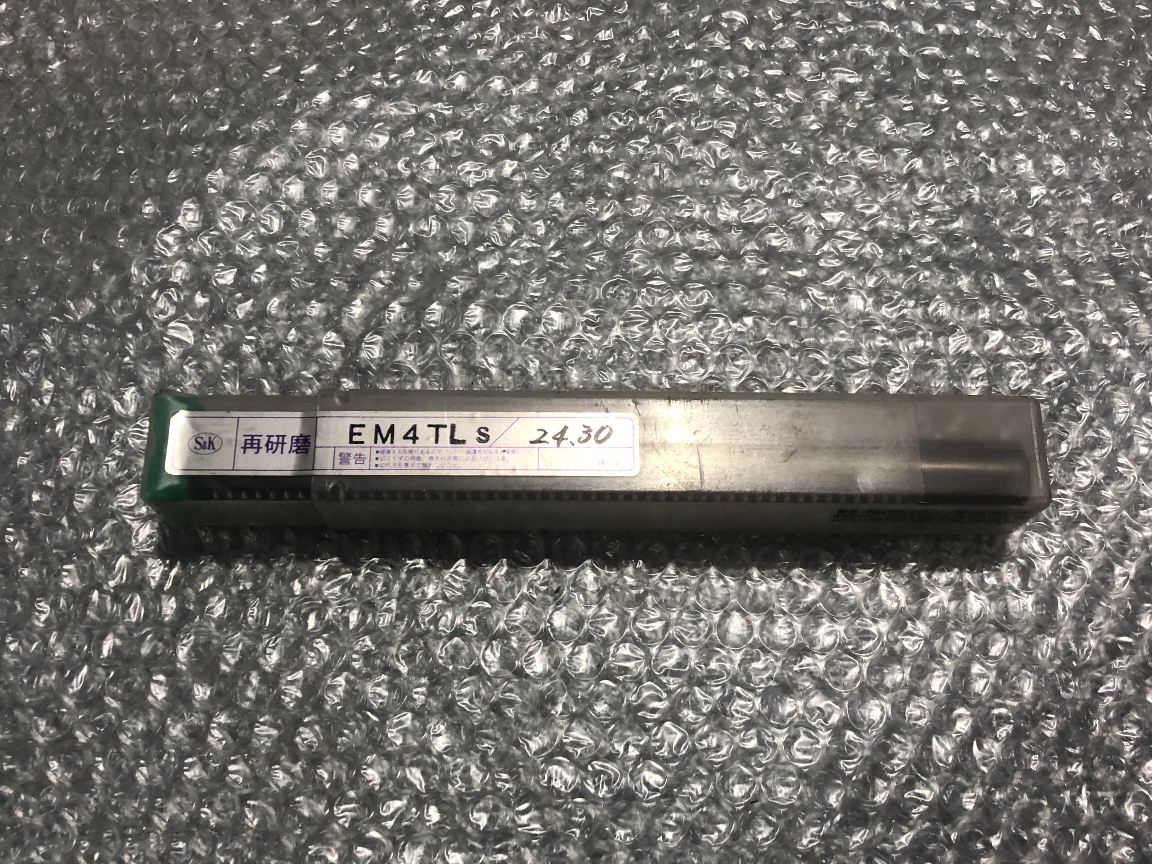 三興製作所 S&K 4枚刃ロングスクエアエンドミル EM4TLS 24.3 / SANKO MFG EM4TLS 24.3 TR250024