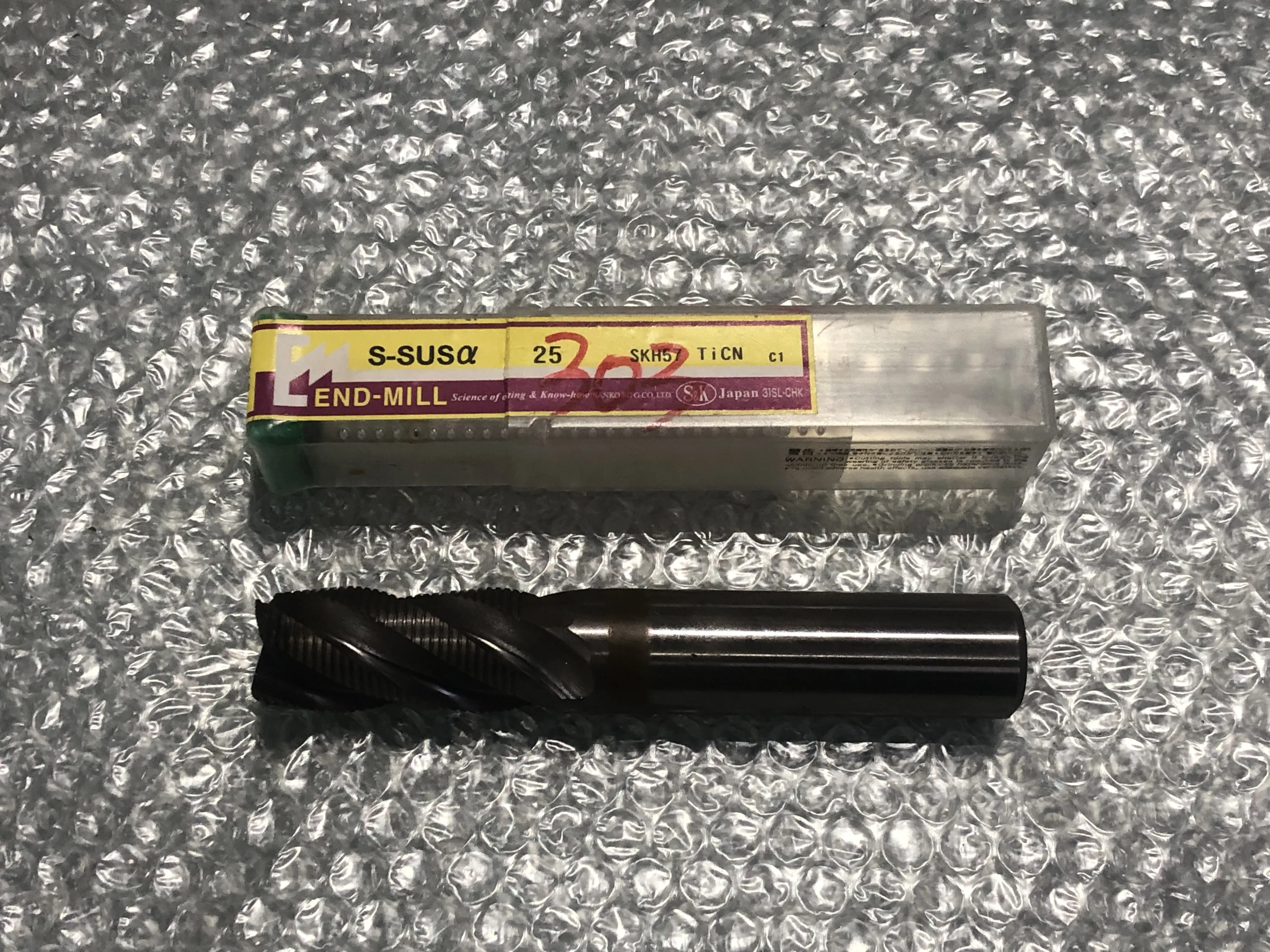 三興製作所 S&K 4枚刃/スクエア/エンドミル SKH57シリーズ / SANKO MFG SKH57シリーズ TR250027