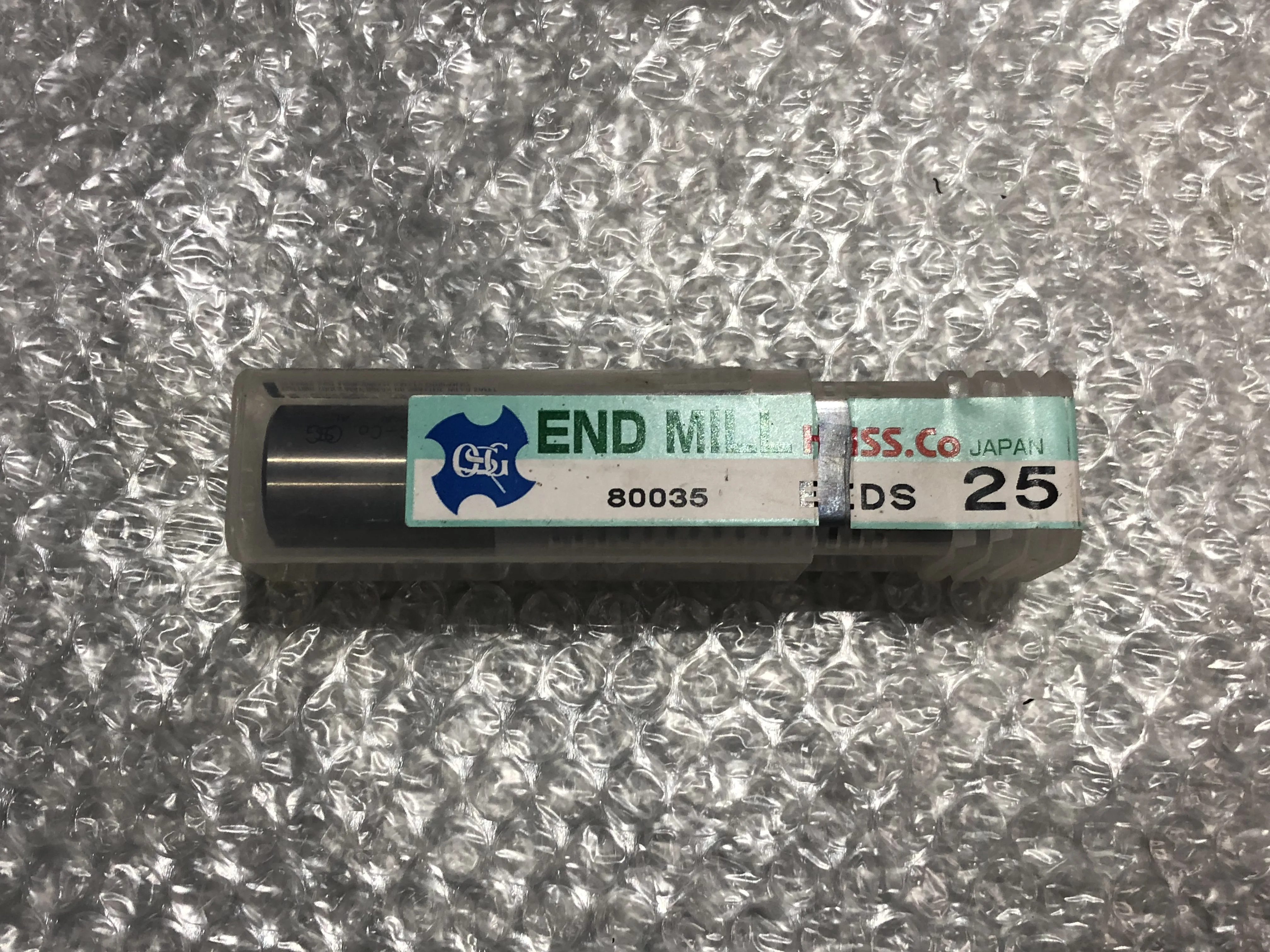 OSG/オーエスジー 2枚刃スクエアエンドミル EDSφ25 / OSG EDSφ25 TR250237