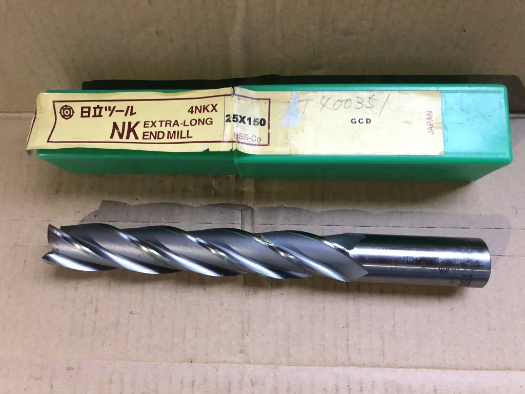 日立ツール 4枚刃ロングスクエアエンドミル 25x150 Hss-Co / HITACHI TOOL｜三菱日立ツール 25x150 Hss-Co TR250254