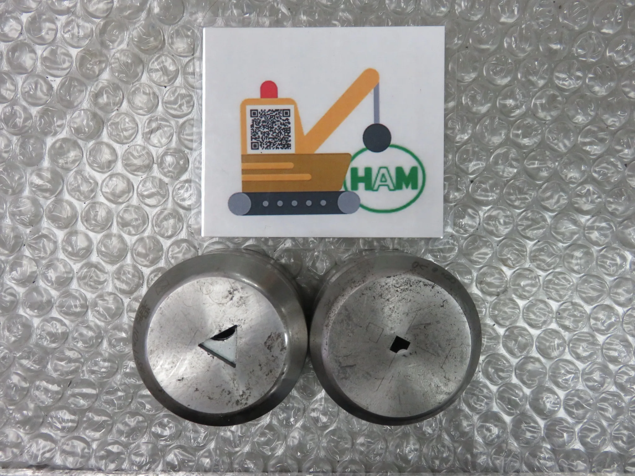 コニック タレパン金型(ダイ) 2個セット（10X11.54XR0.2,4137737） / CONIC Turret Punch Die 2個セット（10X11.54XR0.2,4137737）