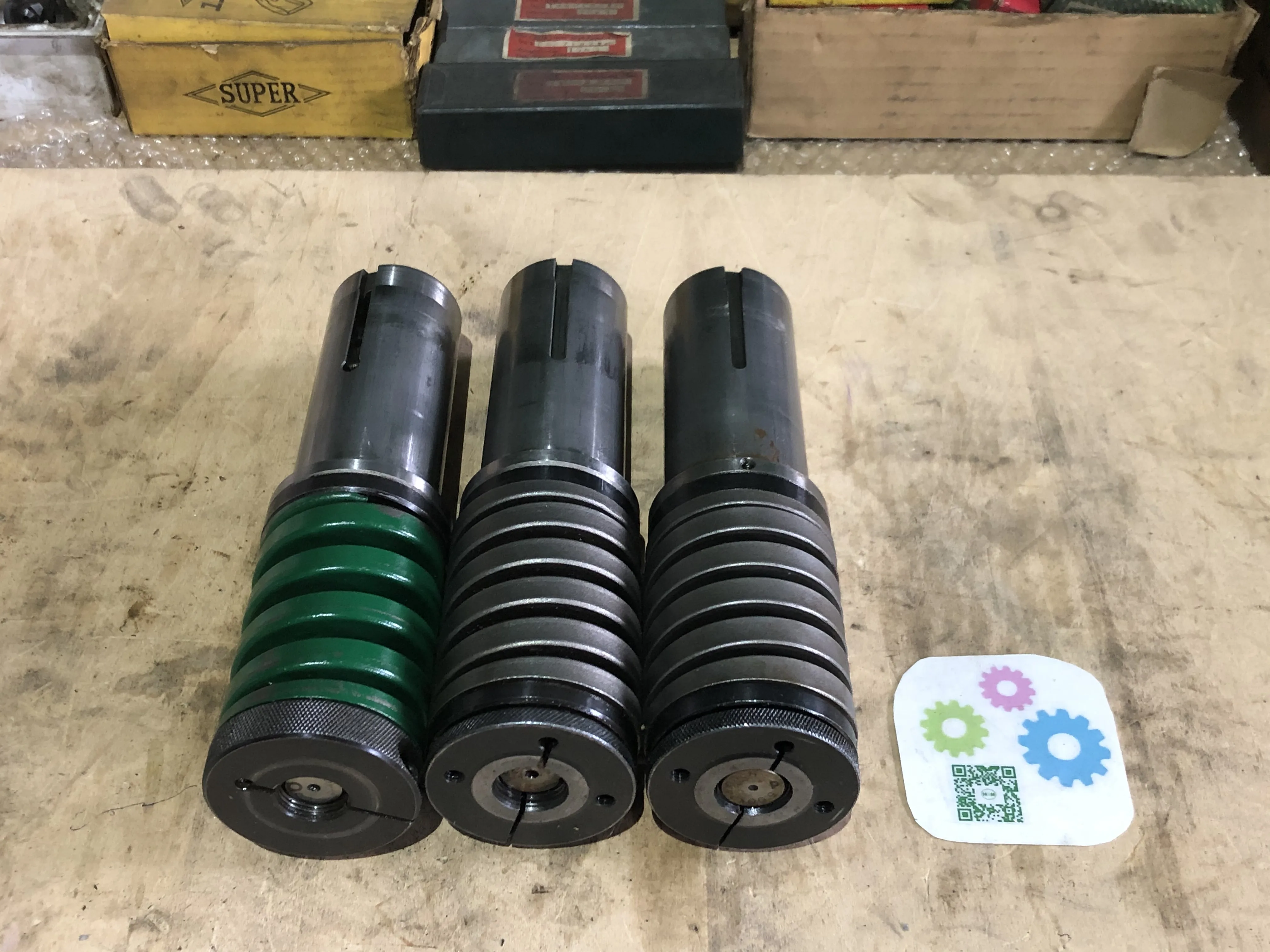 アマダ タレパン金型(パンチ) 1山3本セット / AMADA Turret Punch 1山3本セット