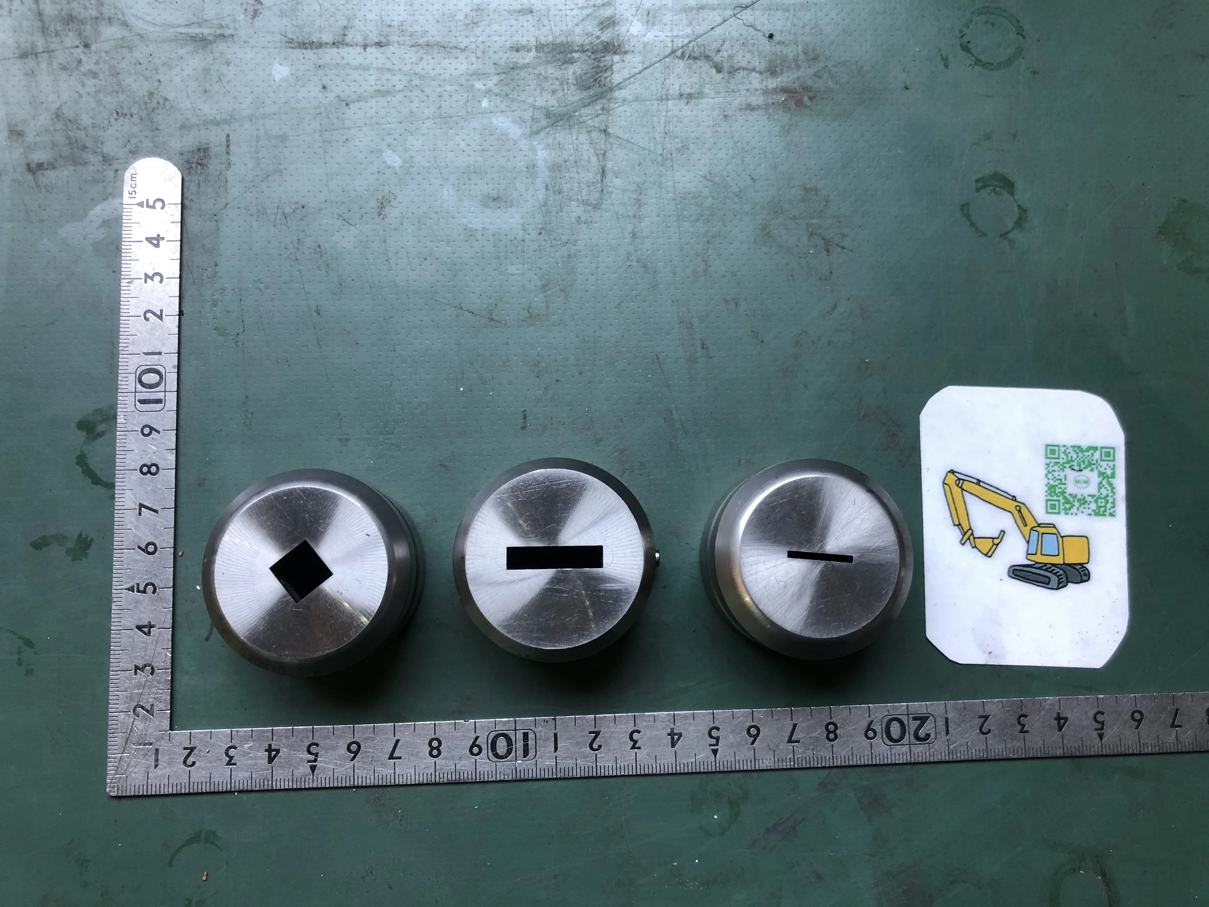 アマダ タレパン金型（ダイ） ダイ3個 / AMADA Turret Punch Die ダイ3個