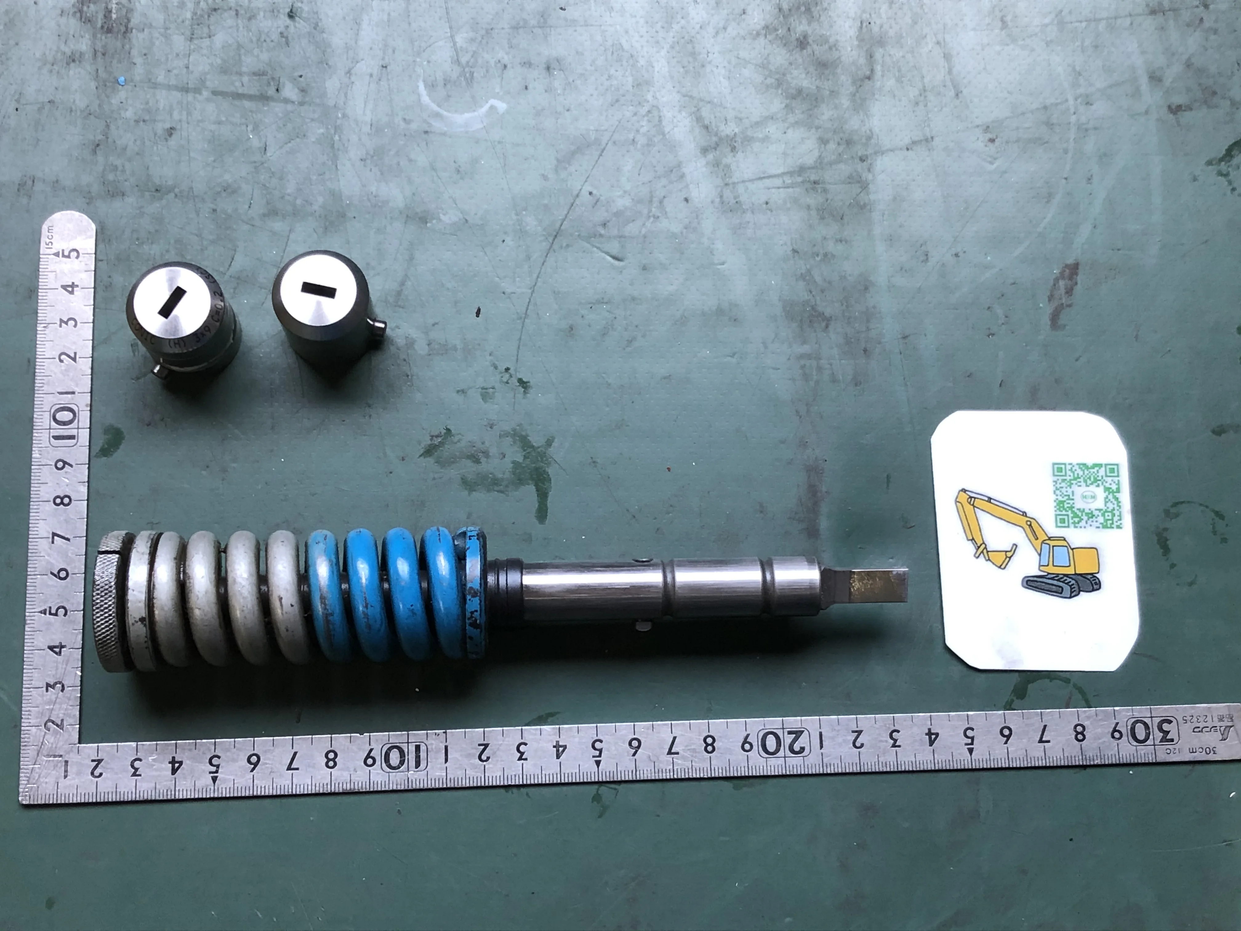 コニック タレパン金型セット パンチ1本/ダイ2個 / CONIC Turret Punch & Die Set パンチ1本/ダイ2個